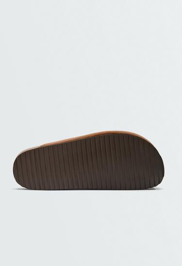 Suede clog — TOASTED BROWN 4