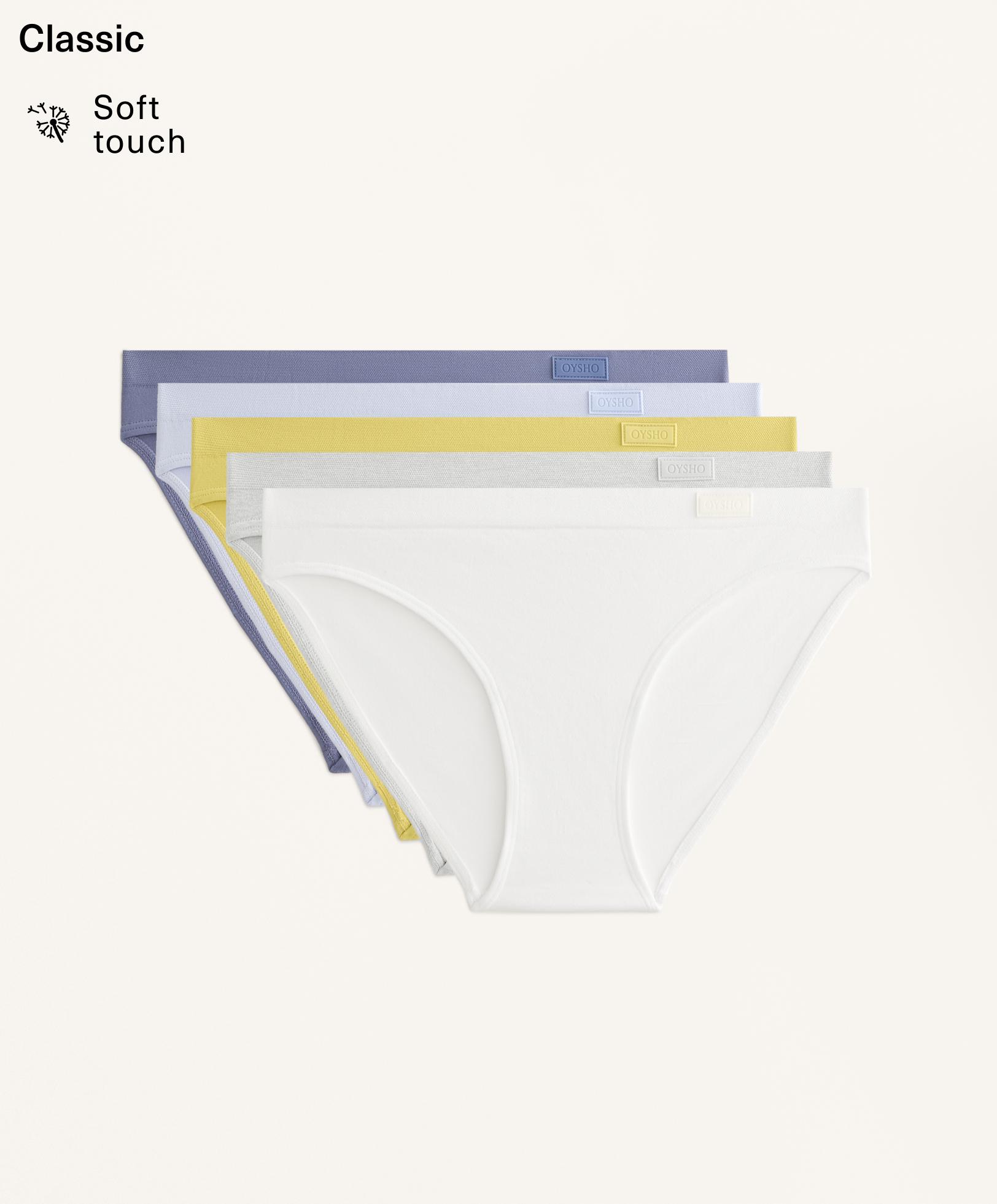 5 klassieke naadloze soft touch slipjes 5 klassieke naadloze soft touch slipjes