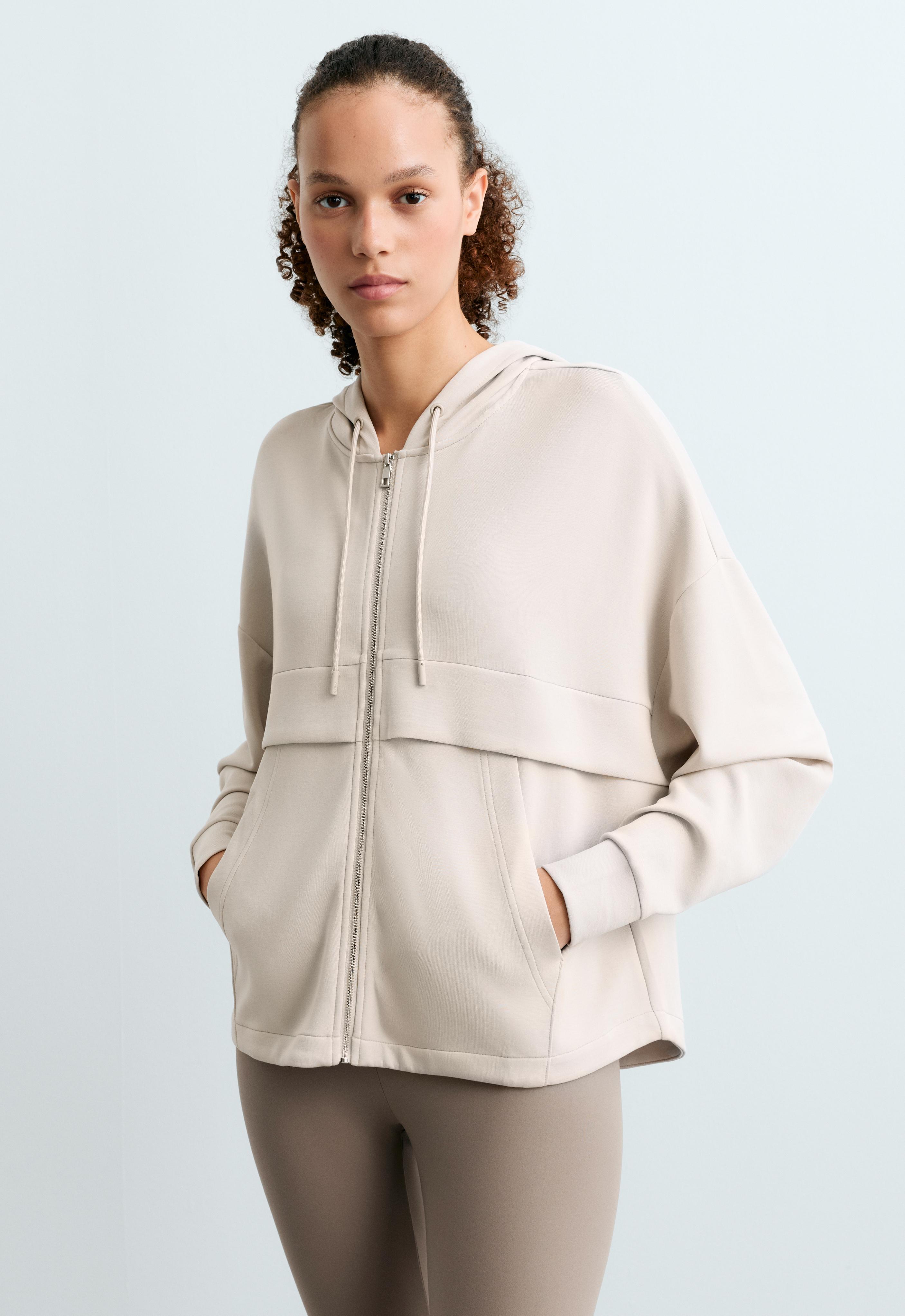 Soft-touch jacket with modal