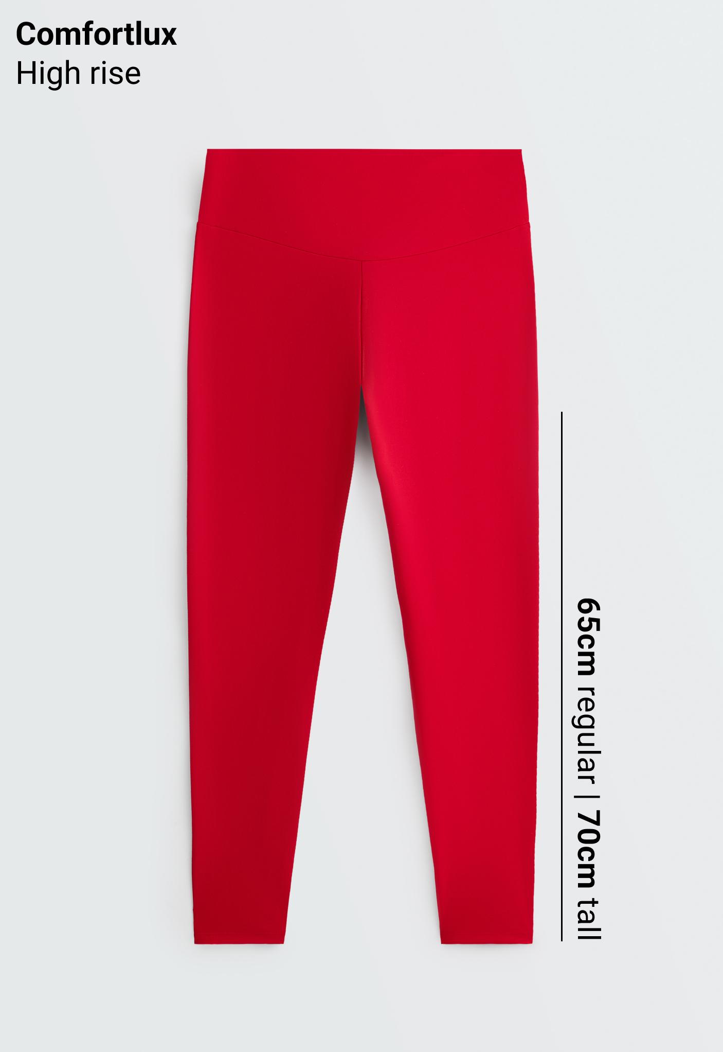 Comfortlux high-waisted ankle-length leggings
