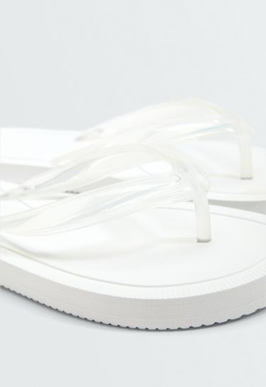 Textured beach sandals — WHITE 7