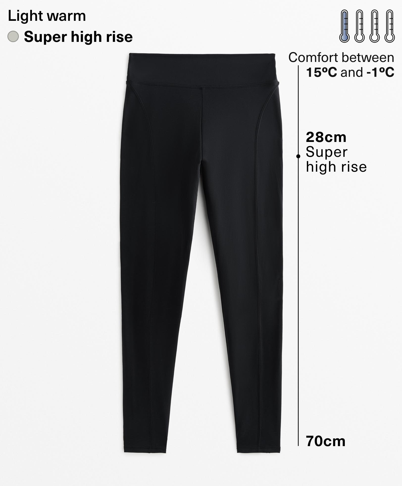 70cm light warm ankle-length leggings - Sale