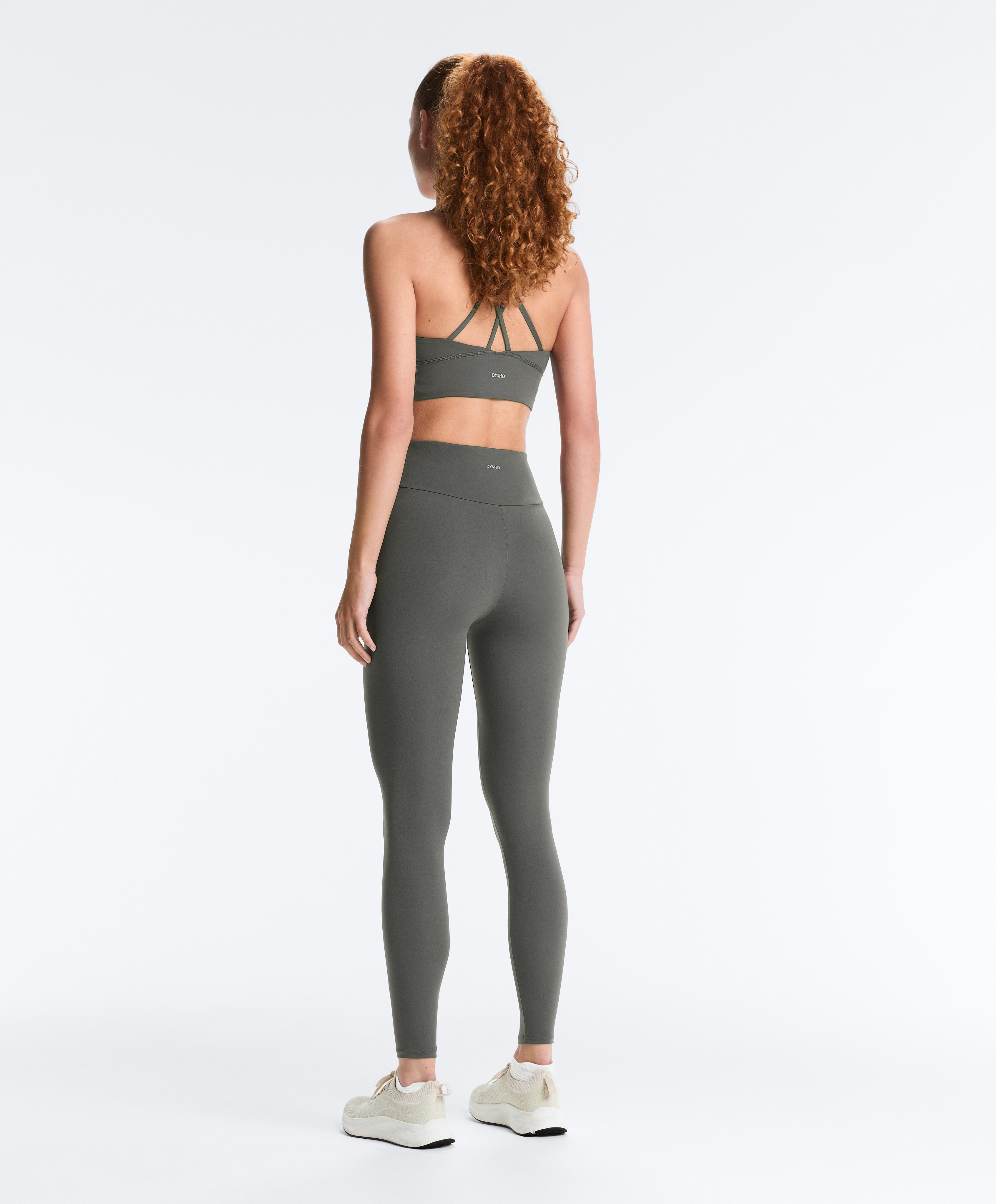 Comfortlux high-waisted ankle-length leggings — DARK ANTHRACITE