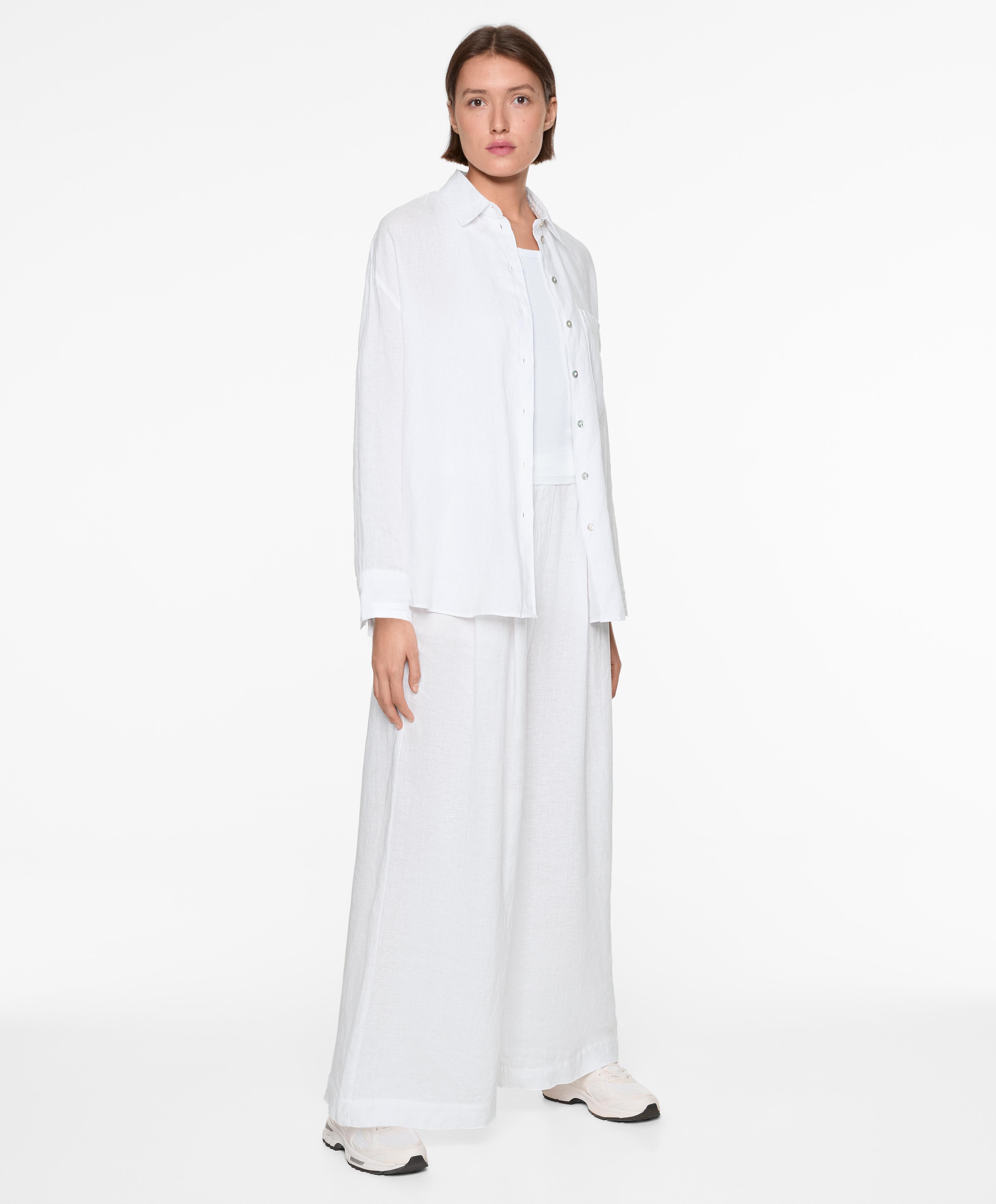 Chemise relaxed 100 % lin Chemise relaxed 100 % lin