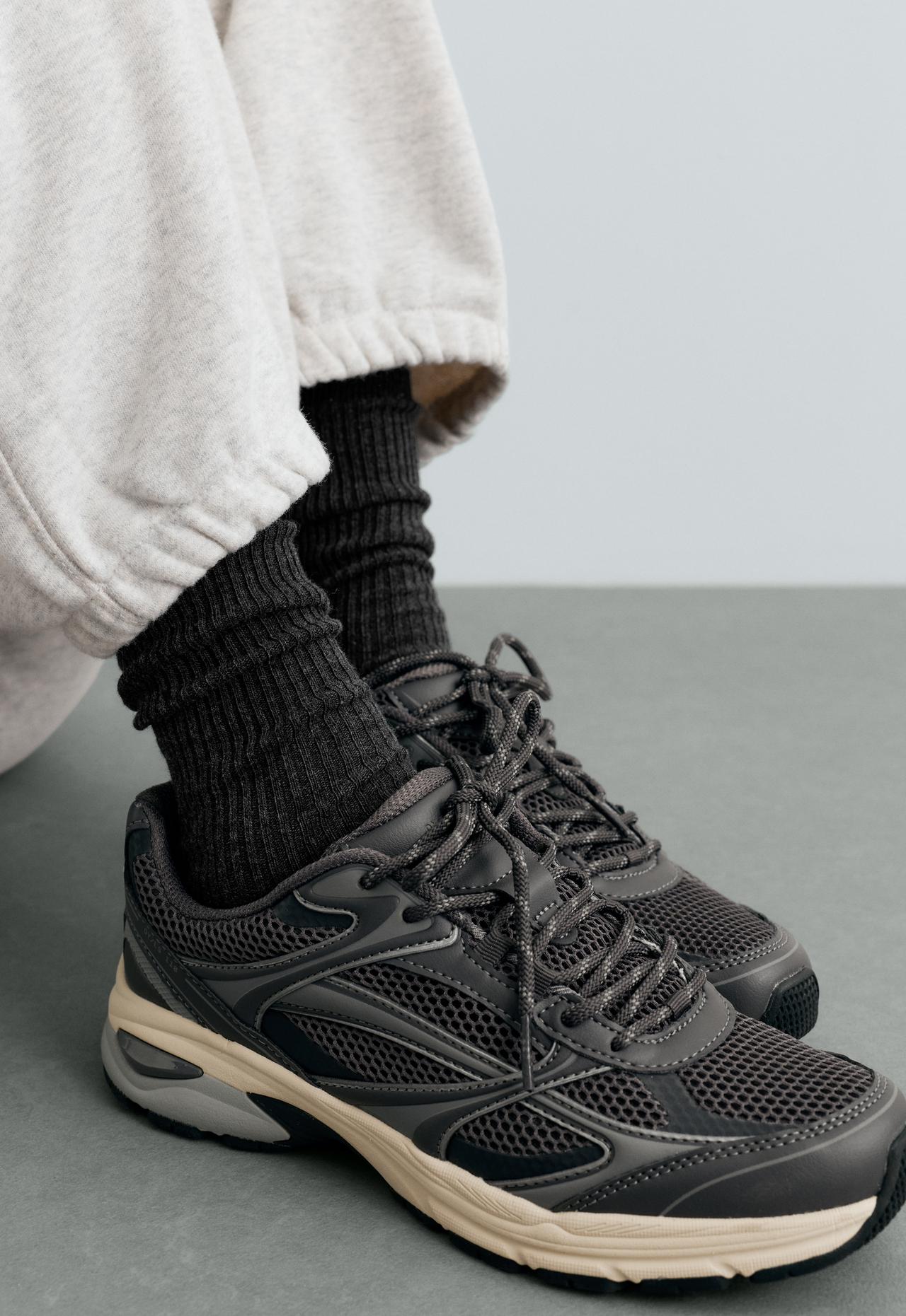 5 pairs of socks Classic with cotton — DARK GREY