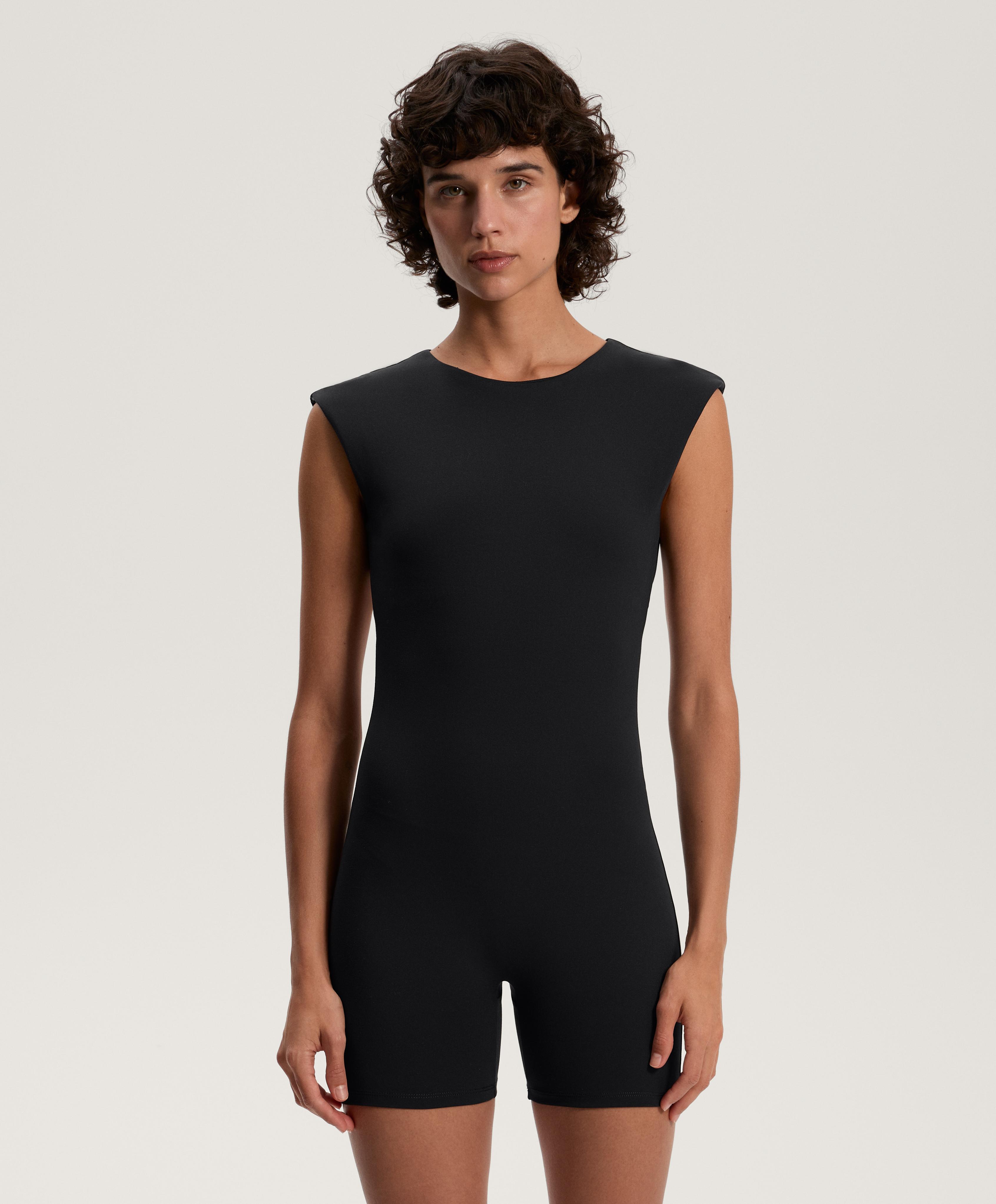 Open-back Comfortlux short jumpsuit Open-back Comfortlux short jumpsuit