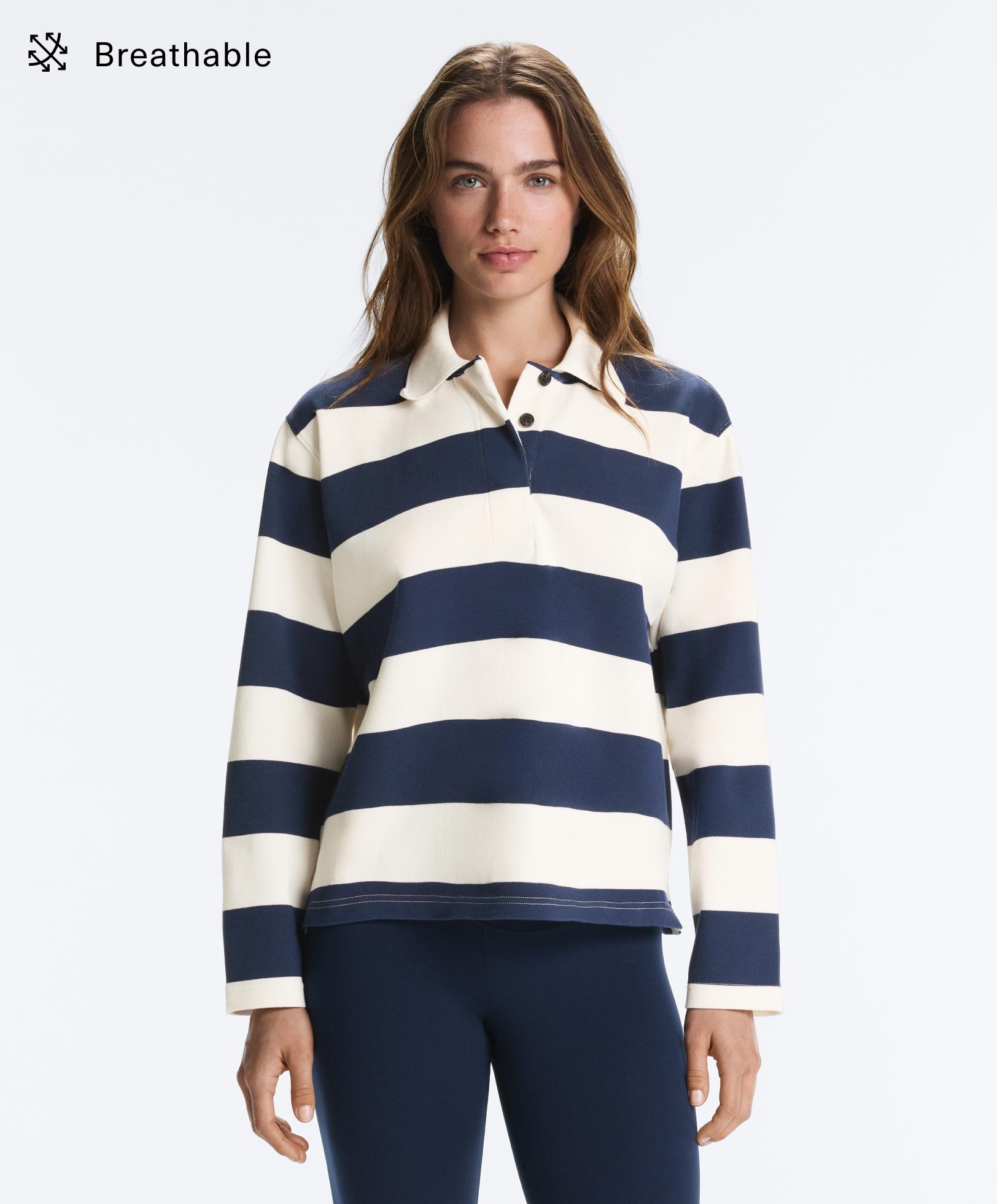 Jacquard cotton piqué polo shirt Jacquard cotton piqué polo shirt