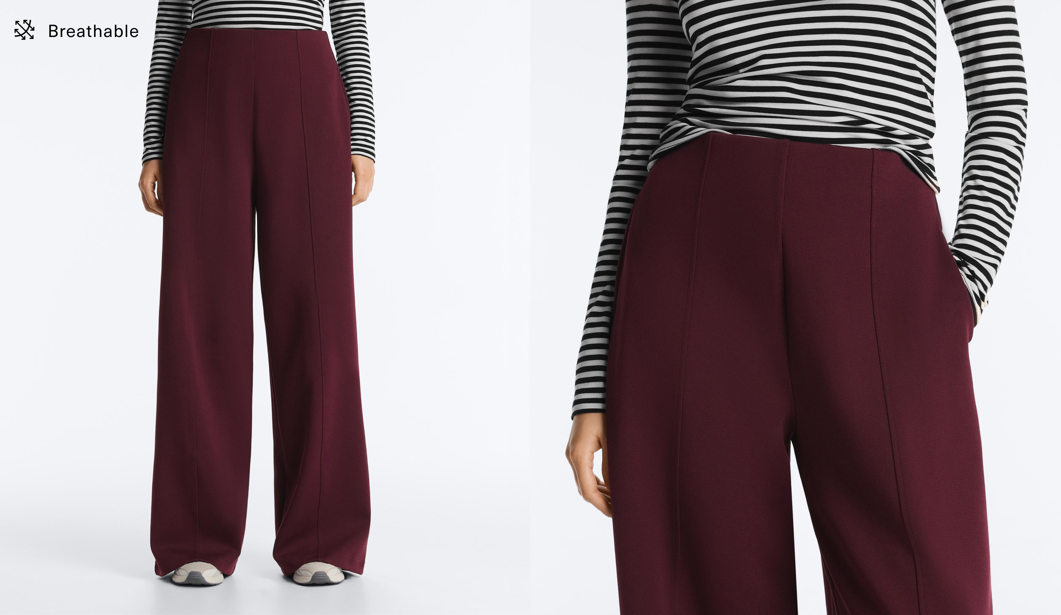 Super High Rise 棉质长裤