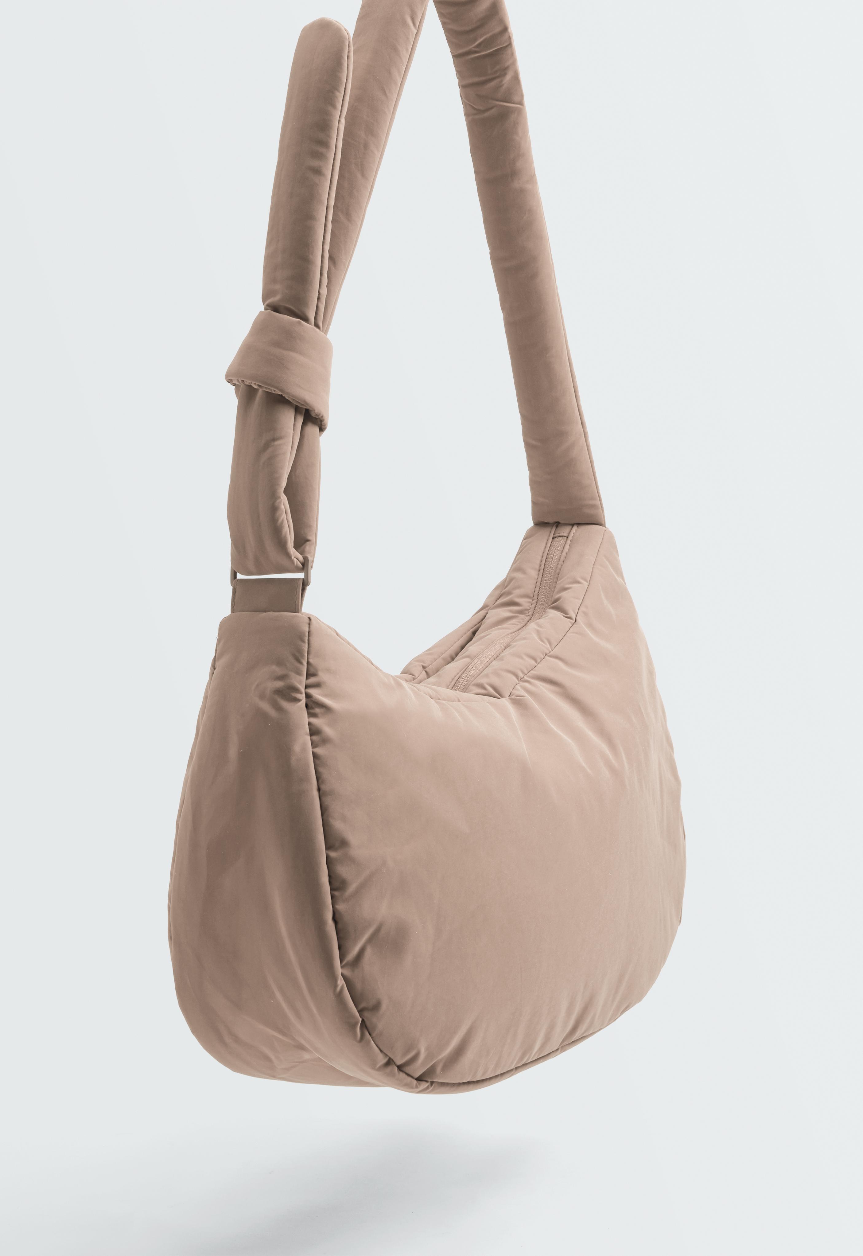 Knotted crossbody bag — MINK