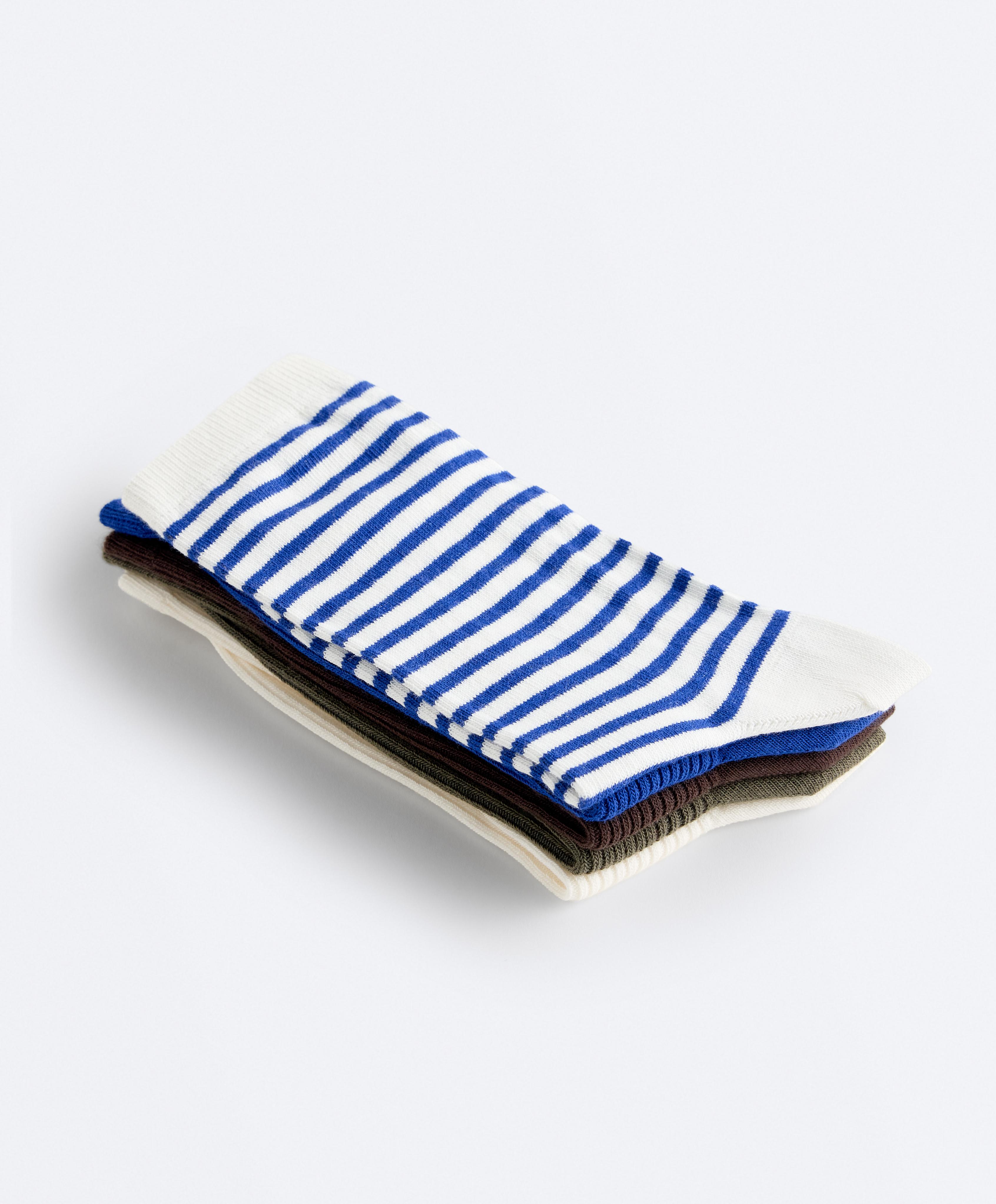 5 pairs of cotton blend Classic socks — KLEIN BLUE