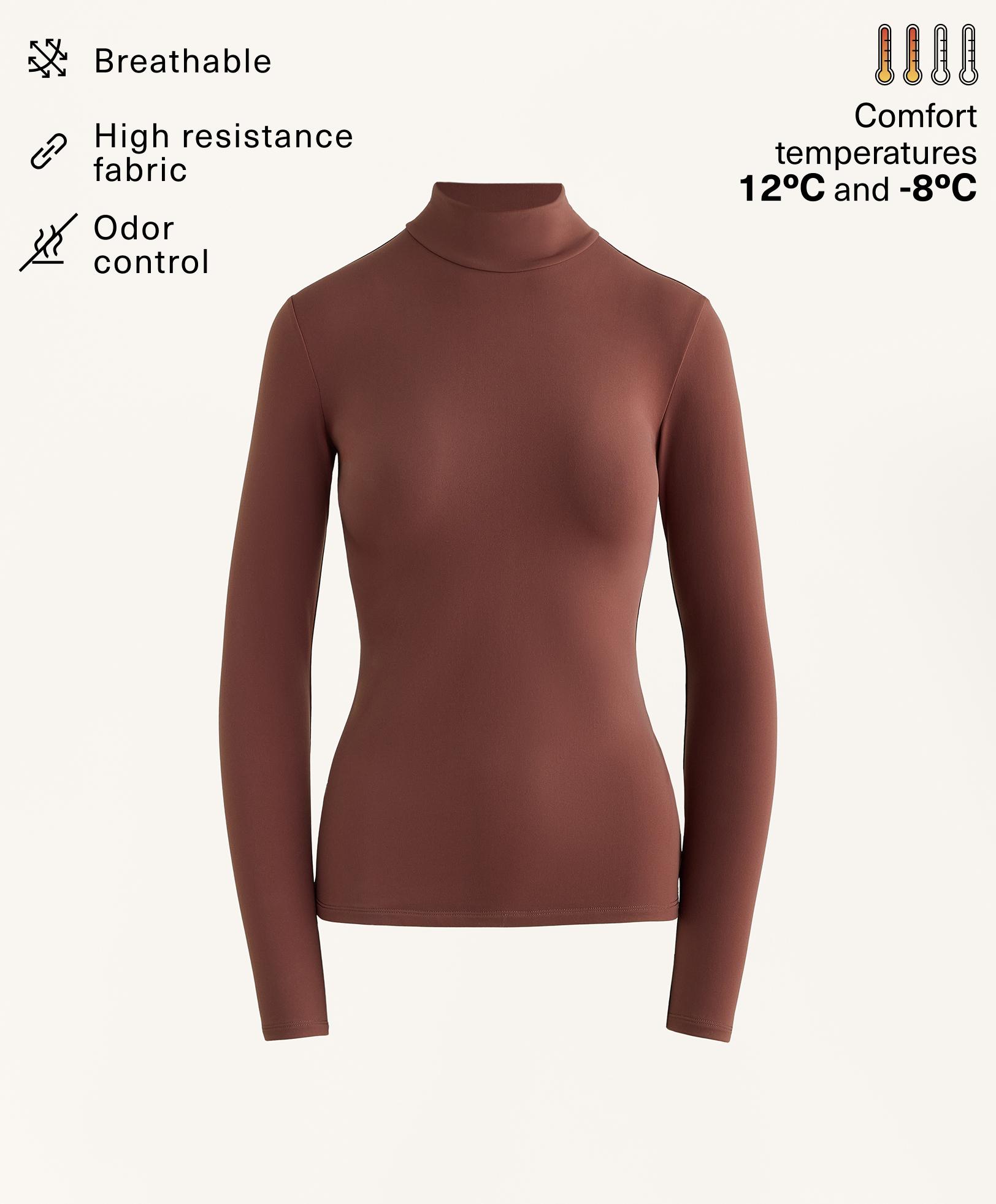Long sleeve thermal base layer T-shirt