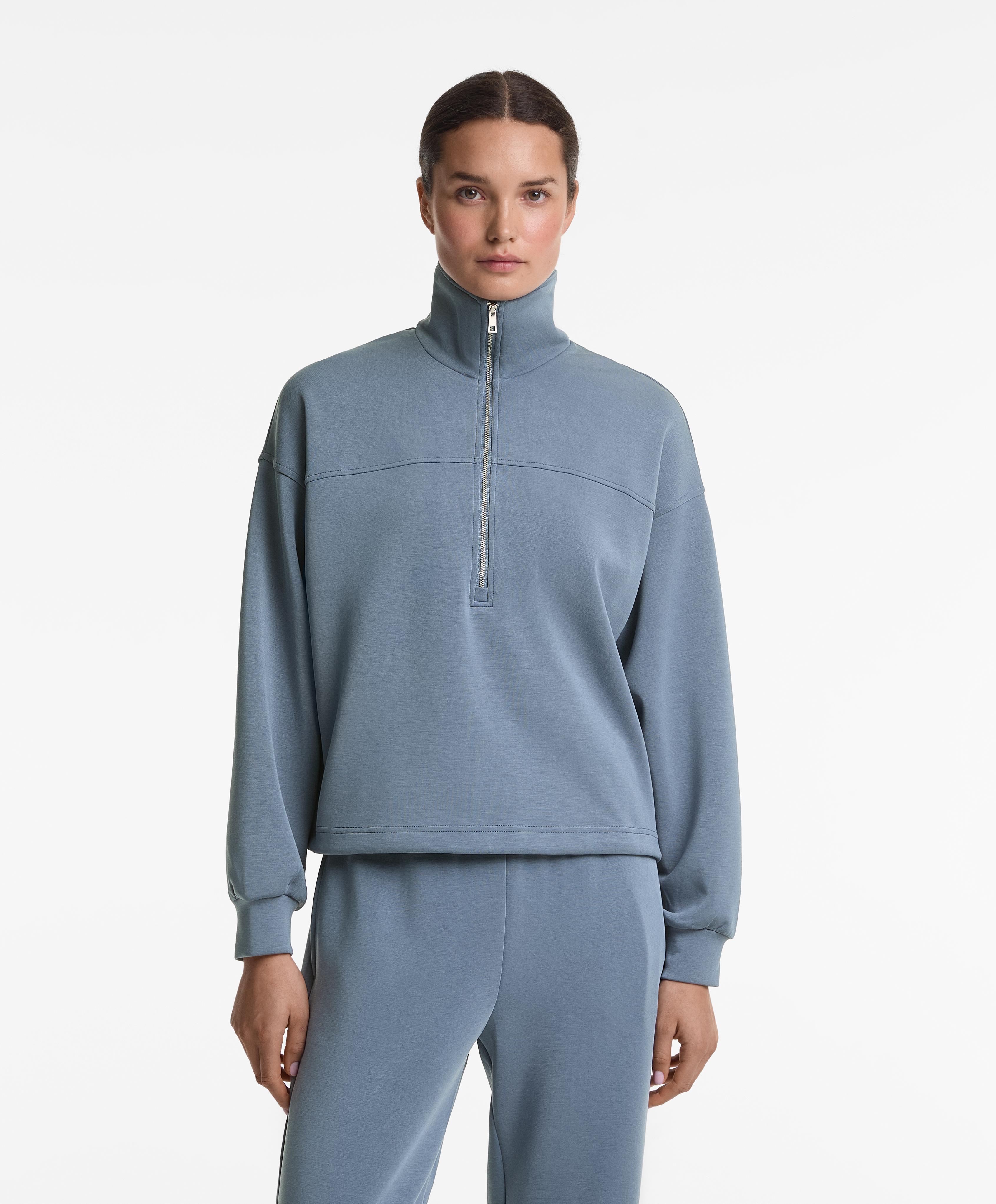 Sudadera Capucha Oysho Sudadera Tacto Suave Oysho Sport Sudaderas