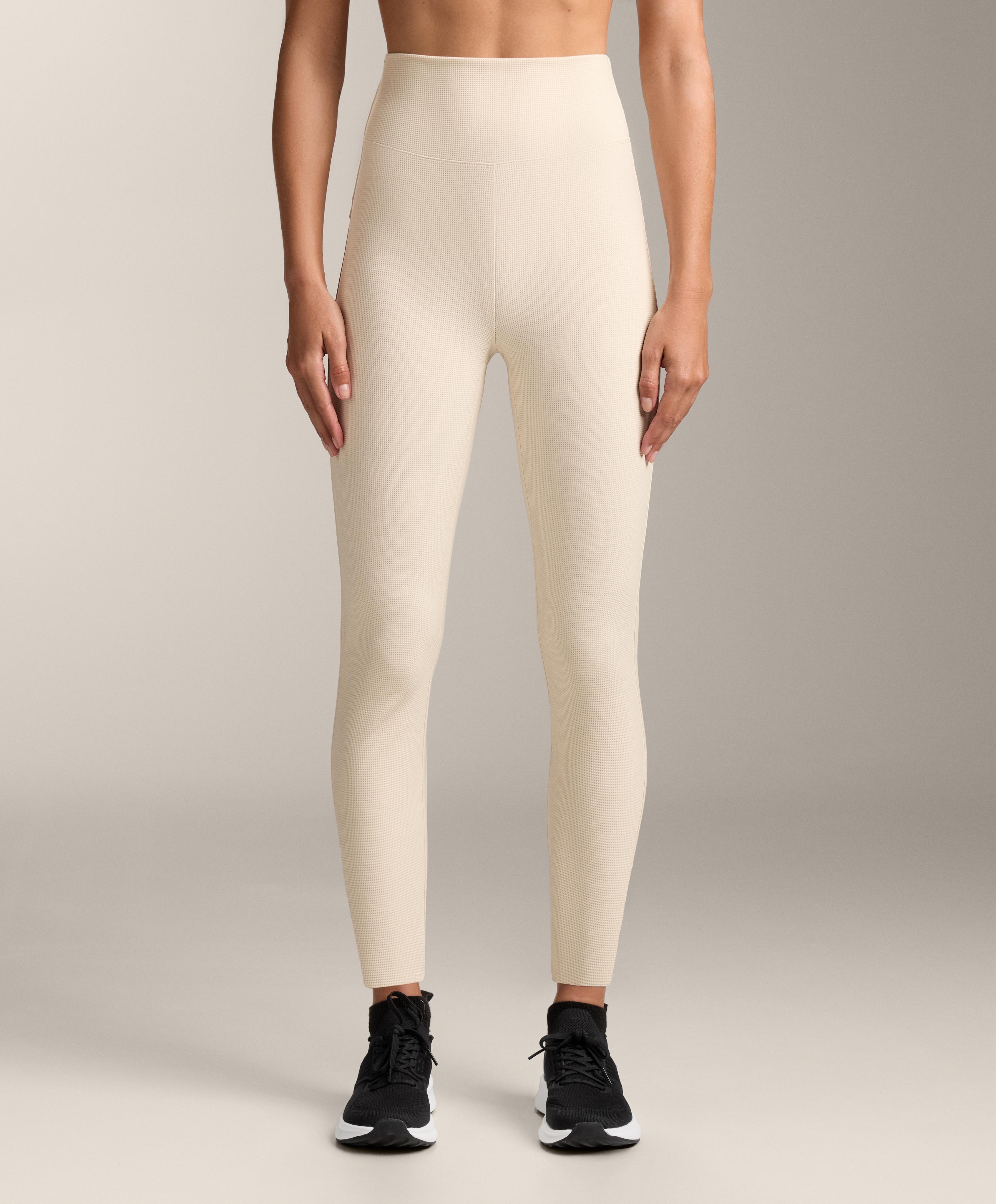 High rise waffle 65cm leggings