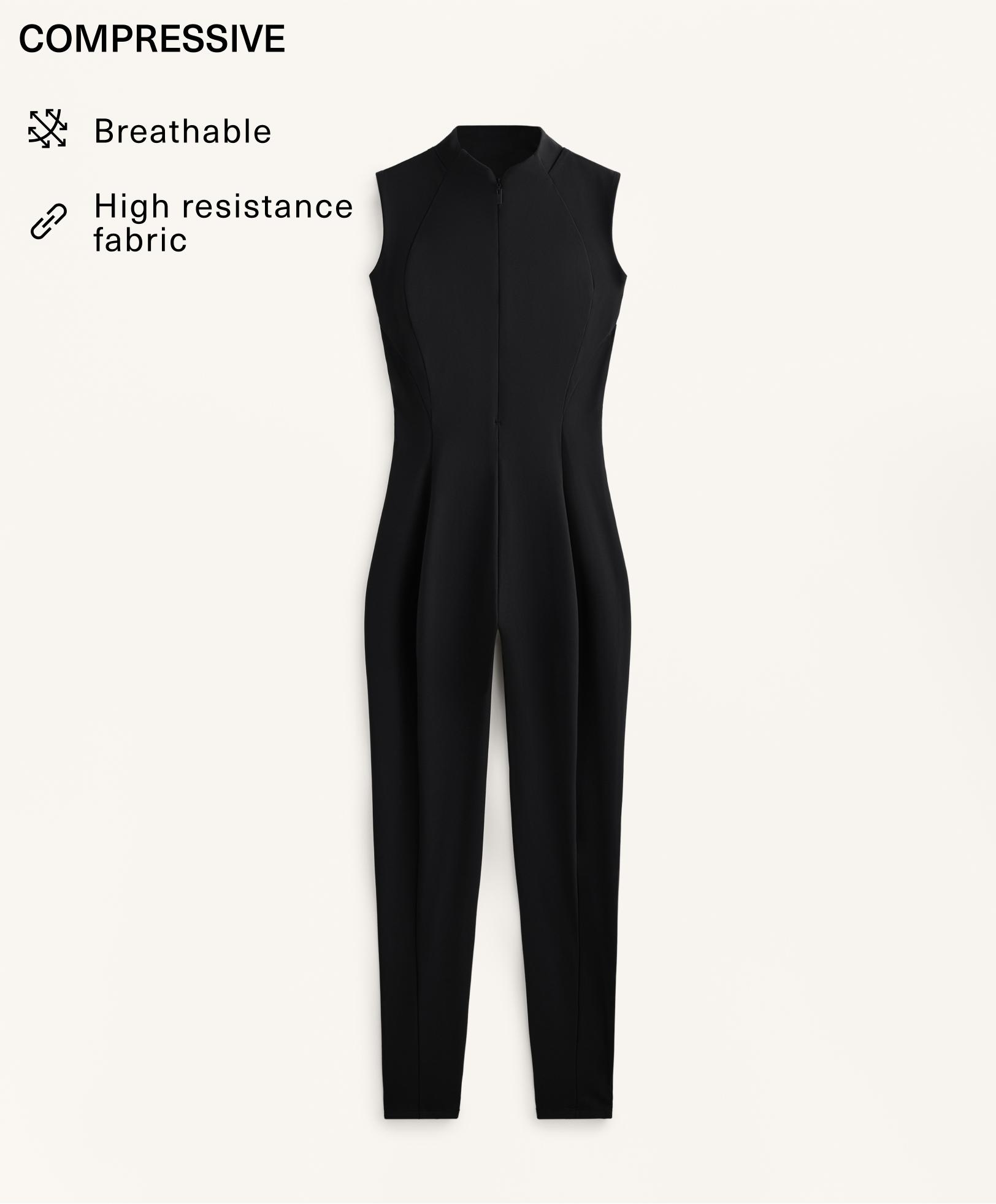 Combinaison longue Compressive demi-zip Combinaison longue Compressive demi-zip