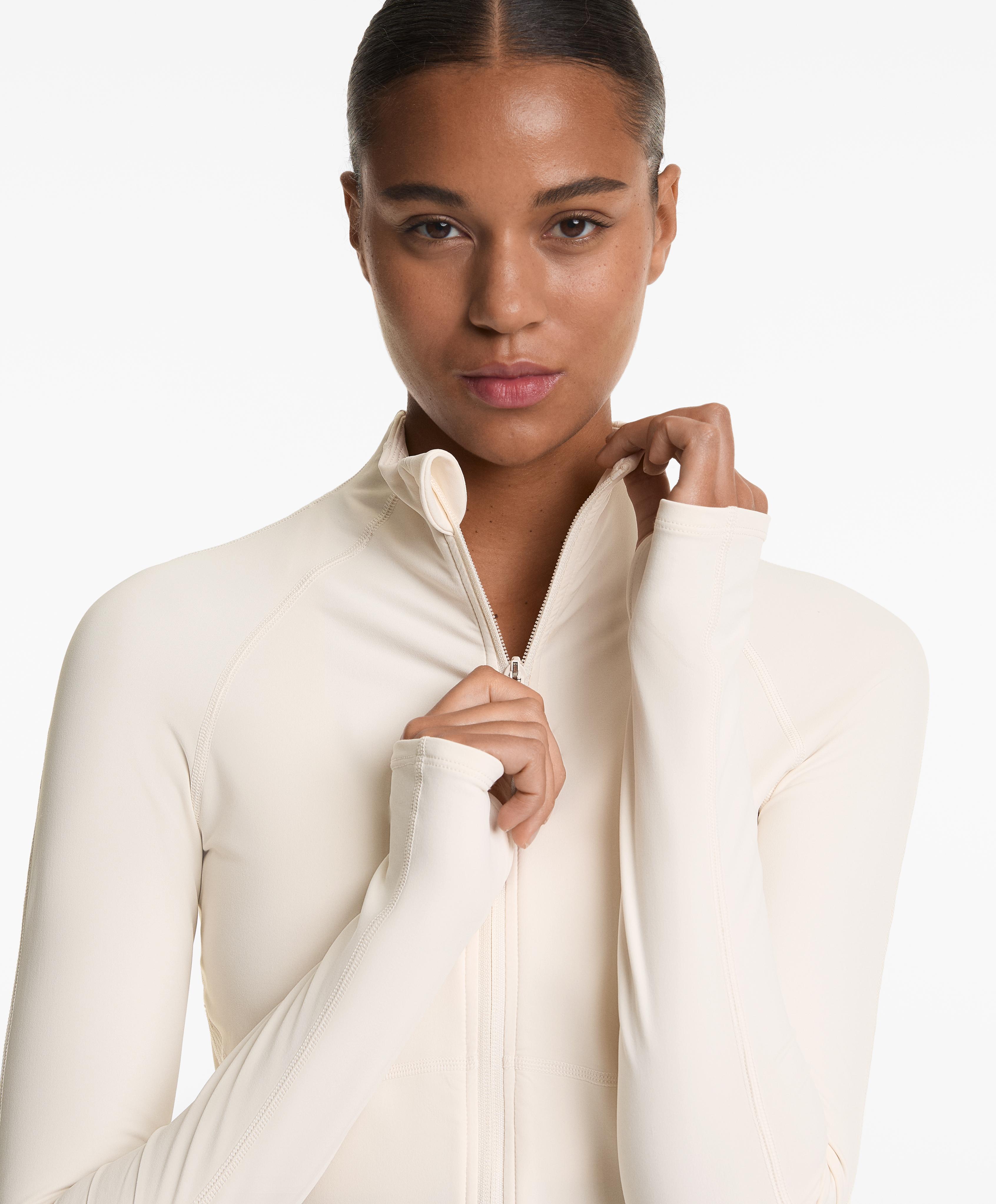 Light warm technical jacket with seams Light warm technical jacket with seams