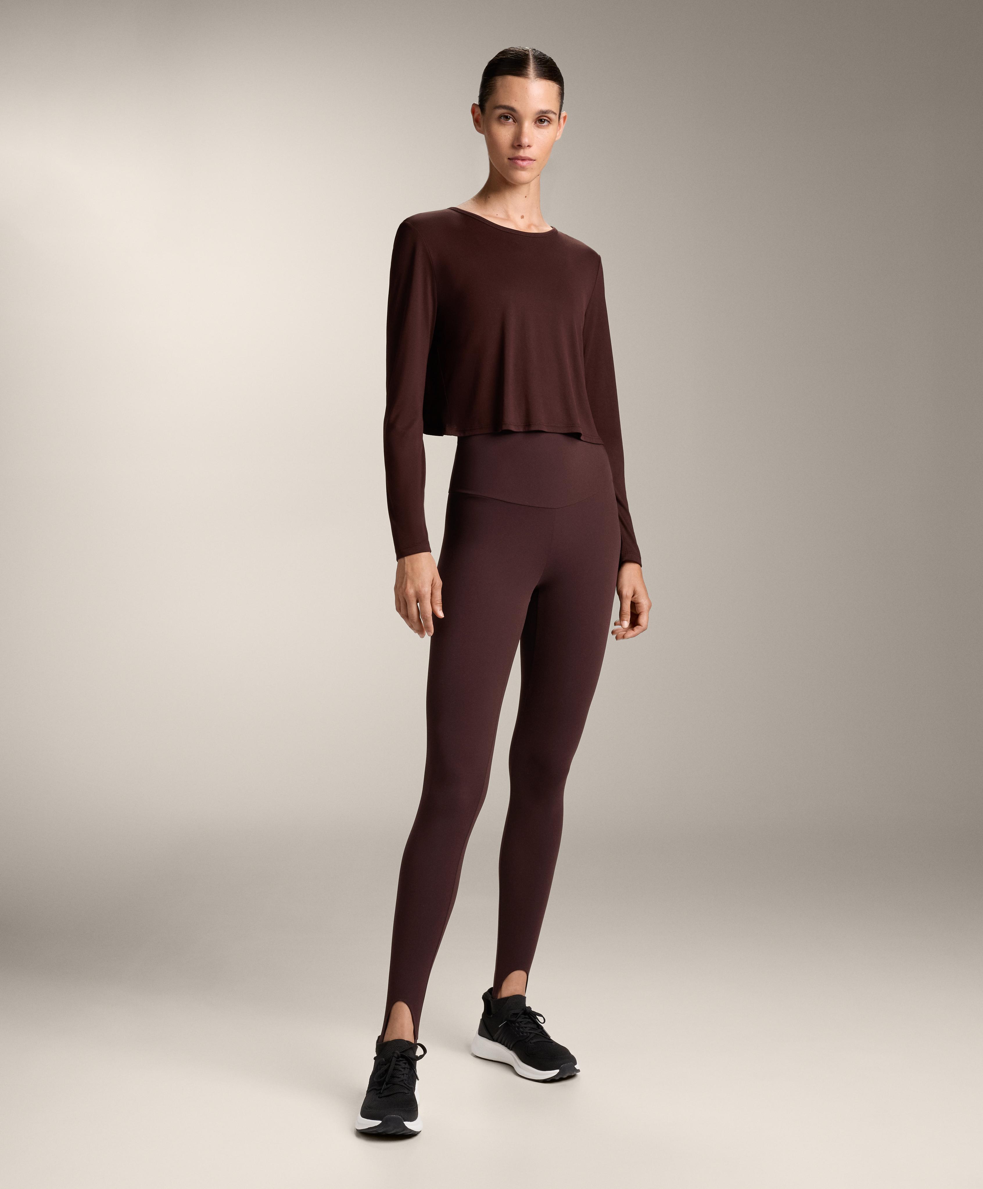 Cross-back cropped T-shirt with modal - Sale Cross-back cropped T-shirt with modal - Sale