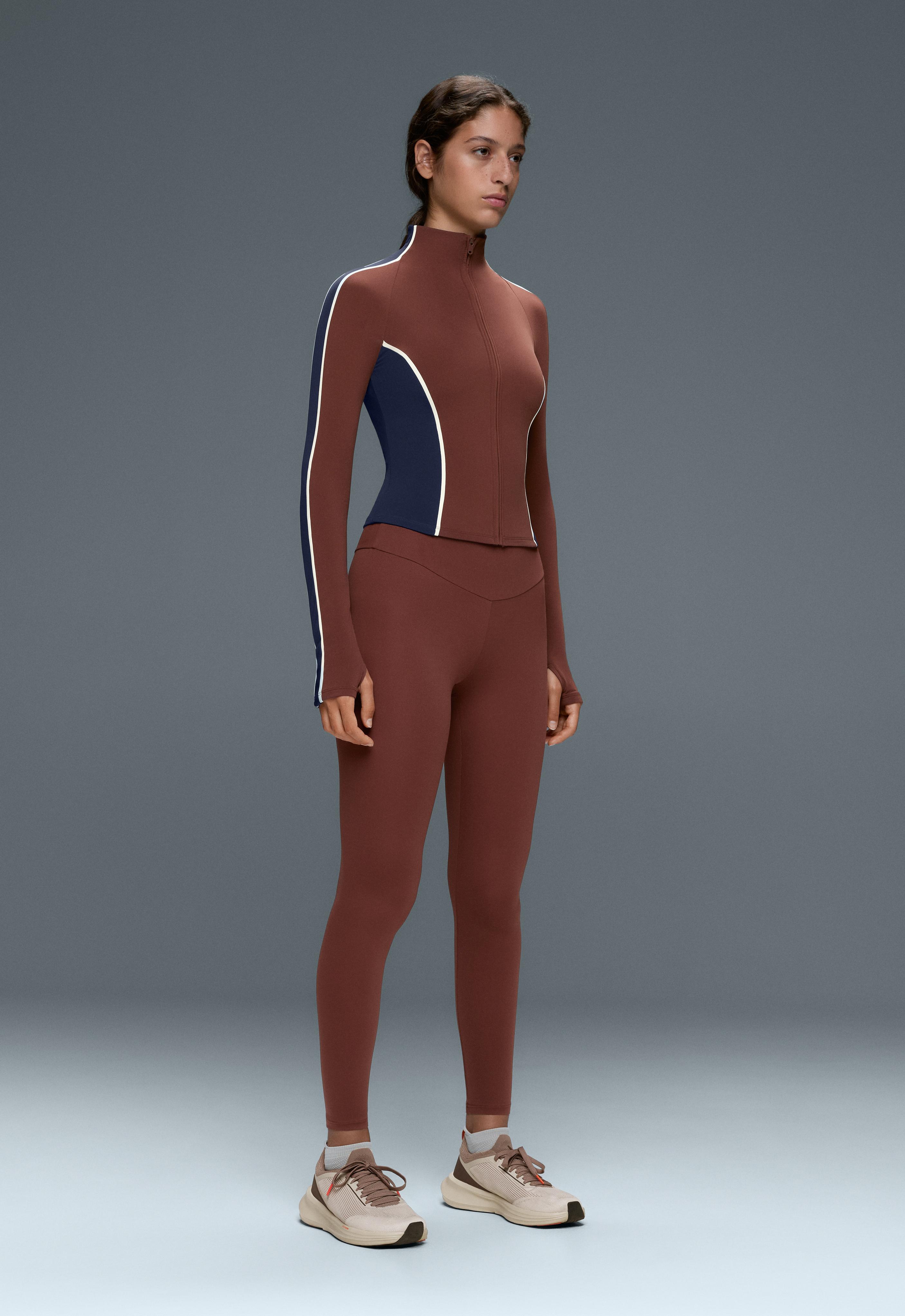 Light warm colour-block technical jacket Light warm colour-block technical jacket
