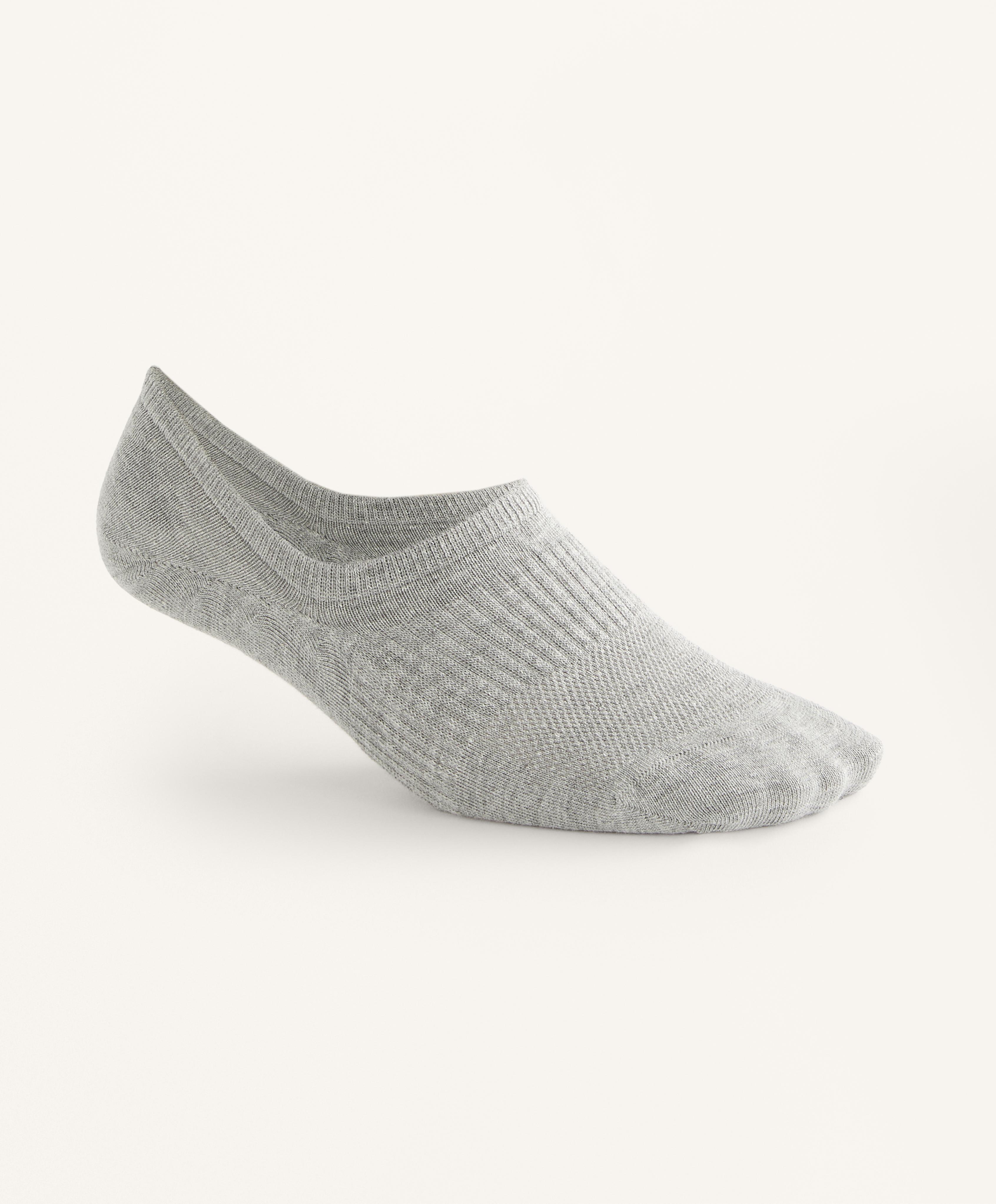 3 pairs of high cut sports invisible cotton blend socks
