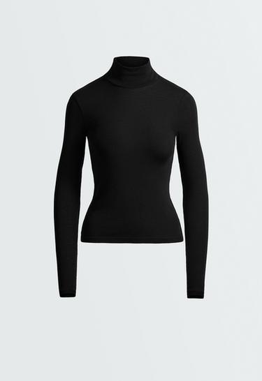 T-shirt base layer rib — BLACK 6