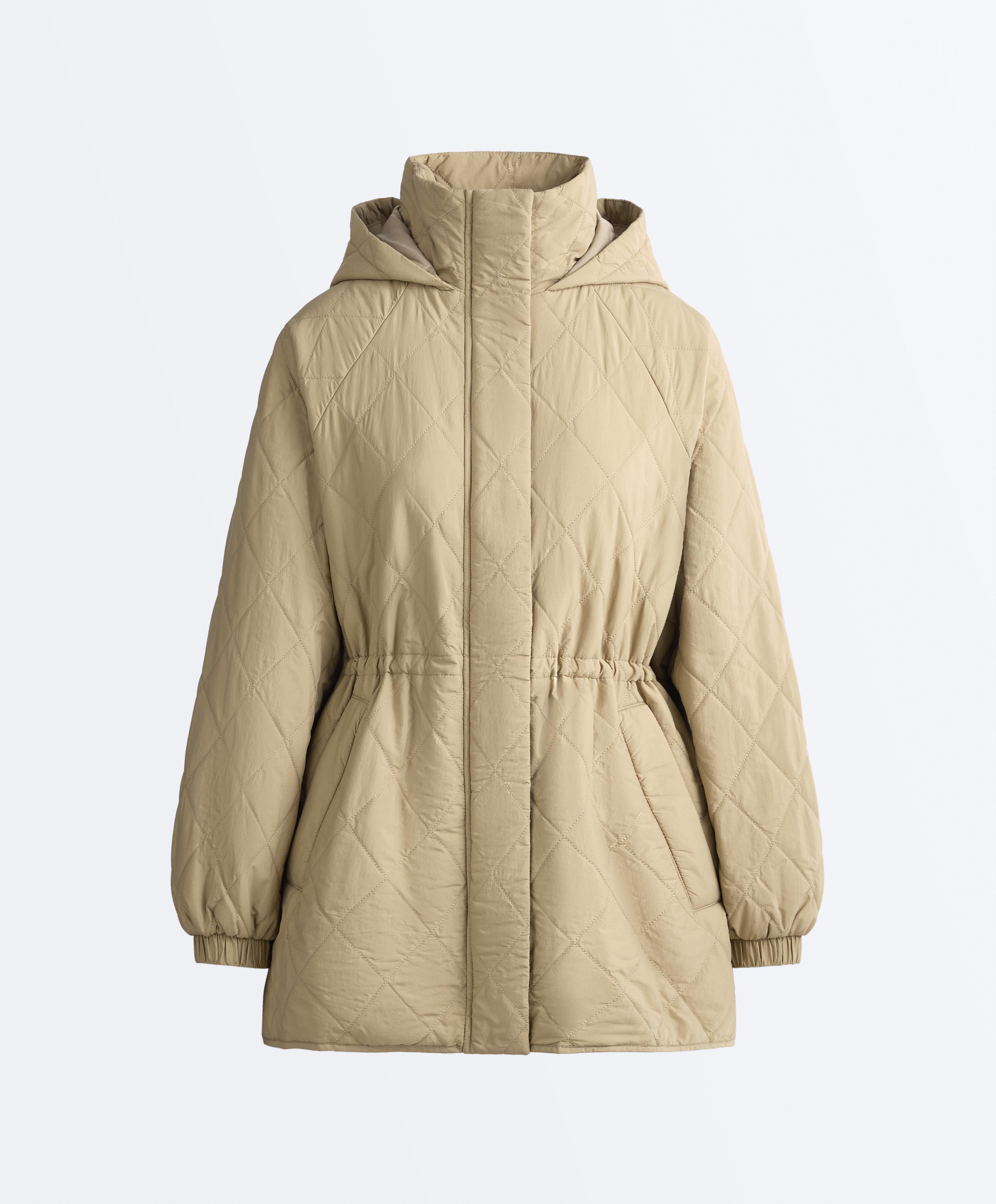 FELLEX® AEROGEL padded jacket — GREEN BEIGE