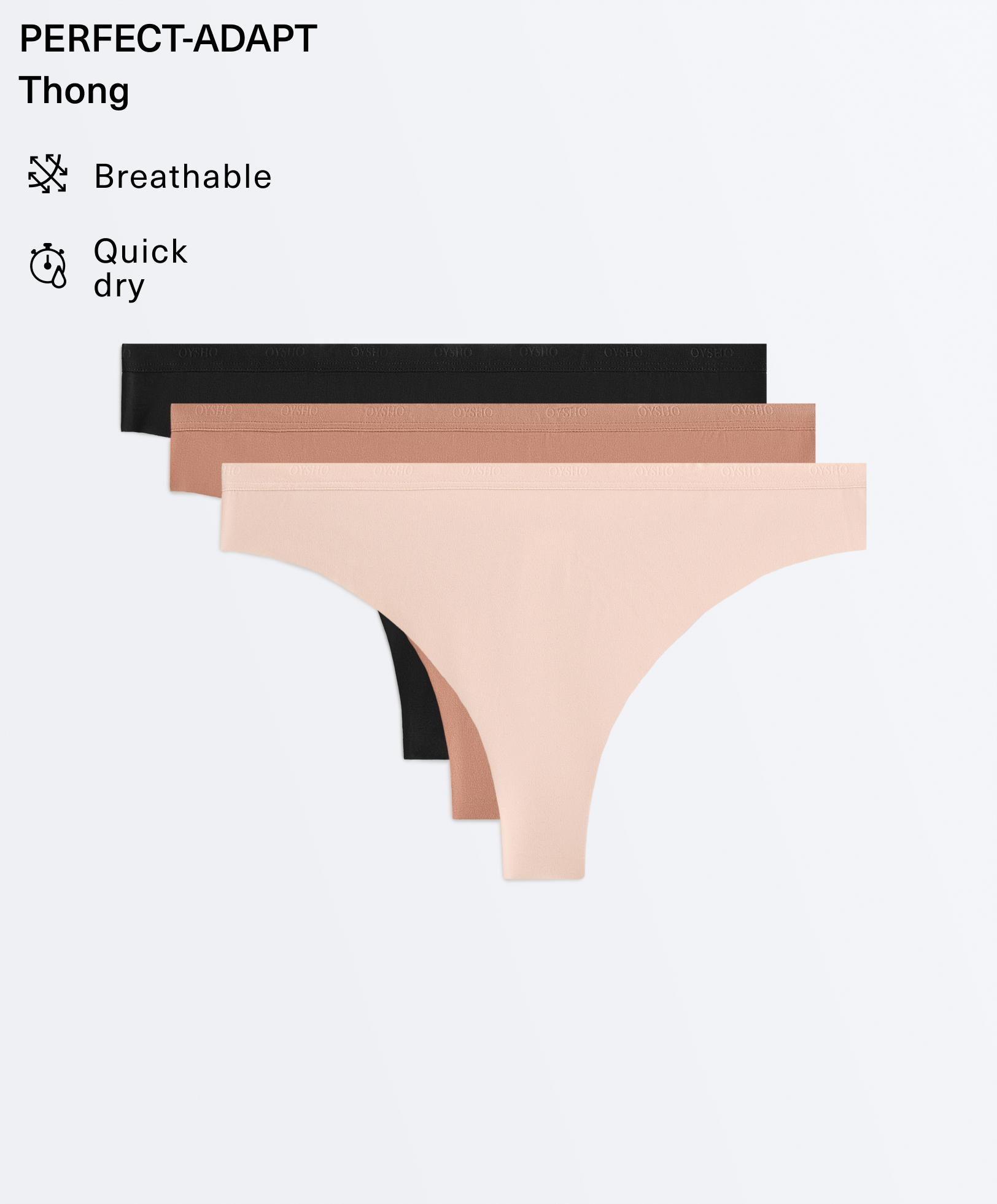 3 poliamido mišinio kelnaitės su „Logo“