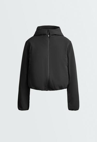 FELLEX® Volcanic technical padded boxy jacket — BLACK 6