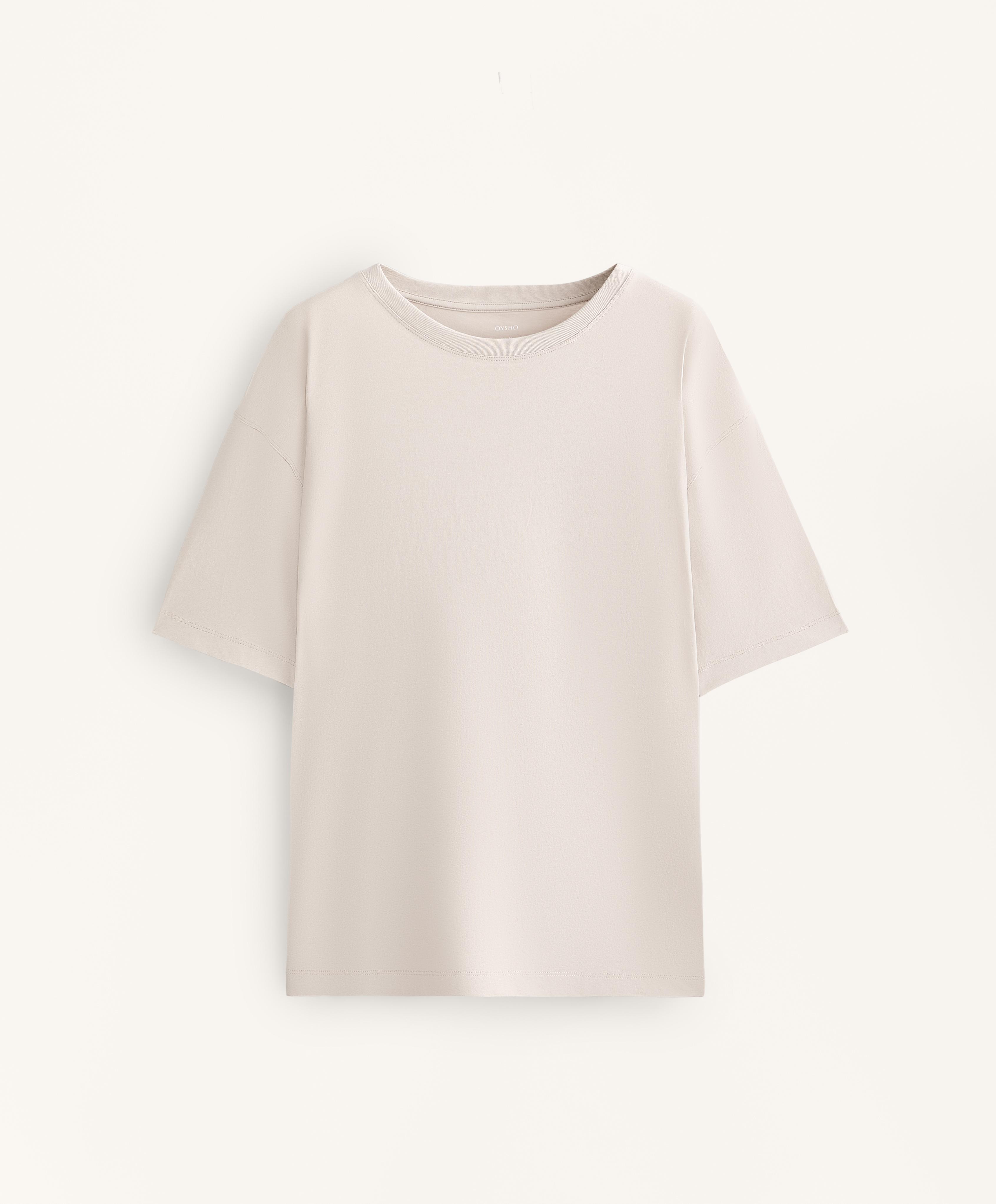 Short sleeve cotton blend T-shirt Short sleeve cotton blend T-shirt