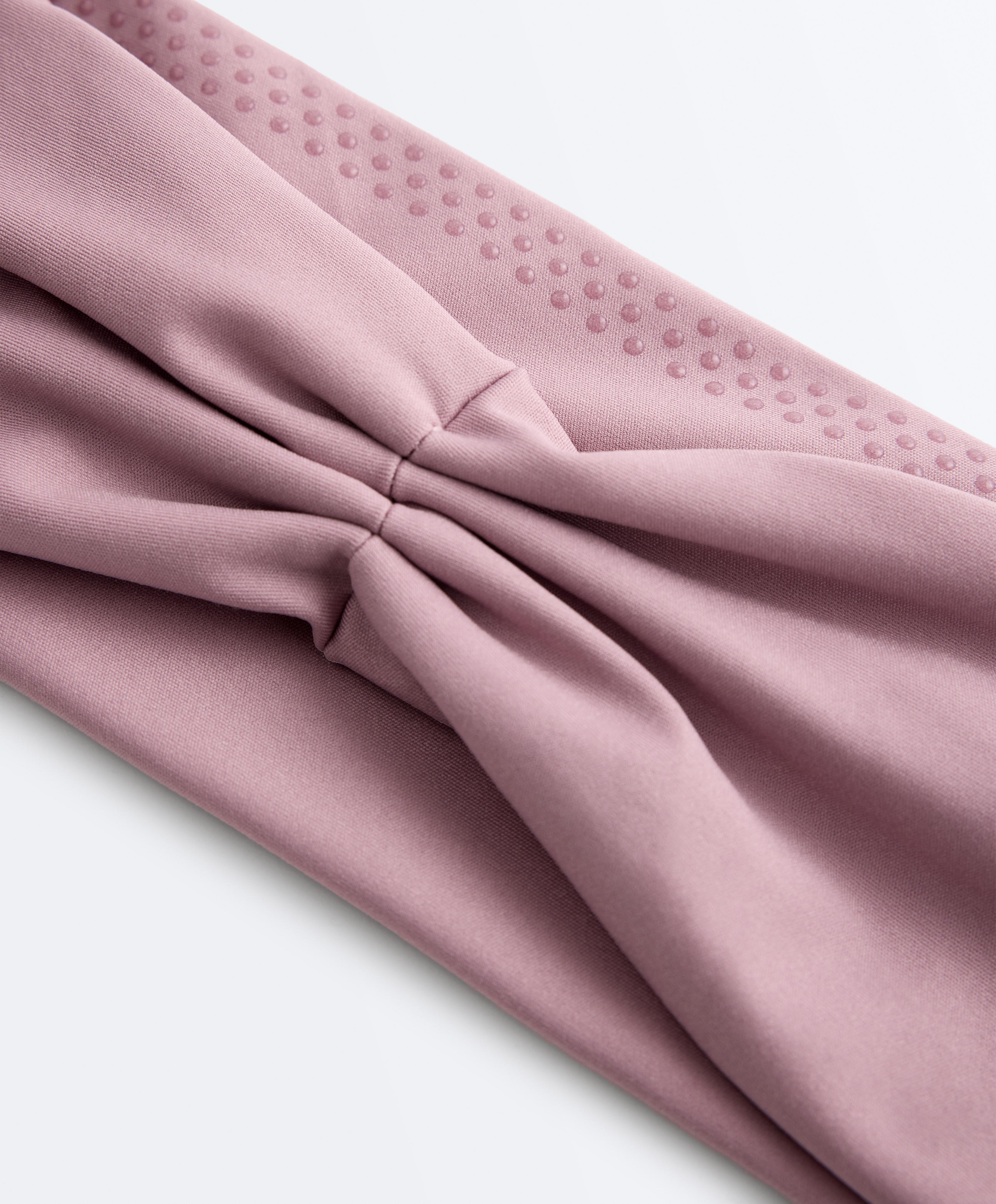 Ruched sports headband — ROSETTE