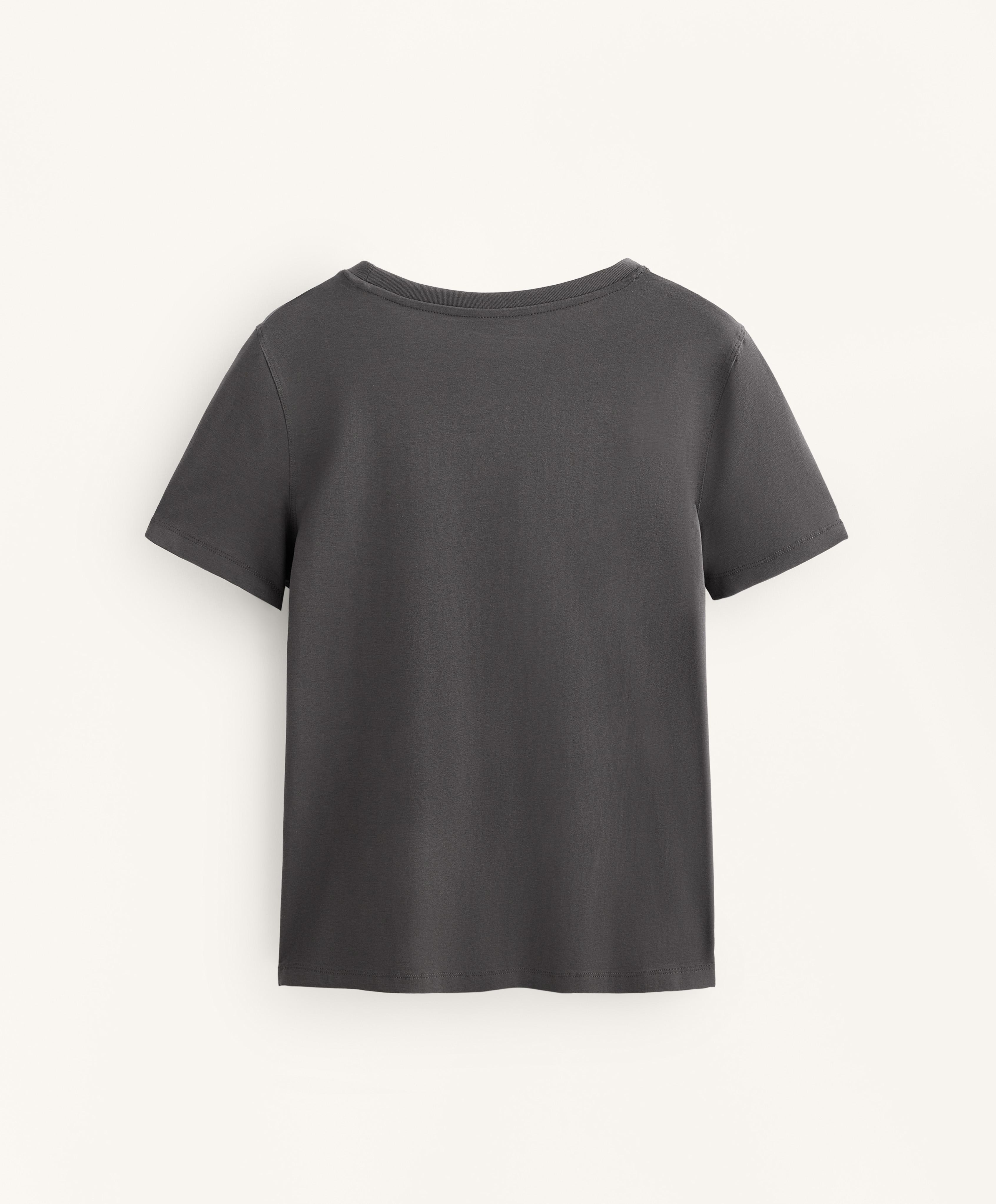 Camiseta mezcla algodón manga corta