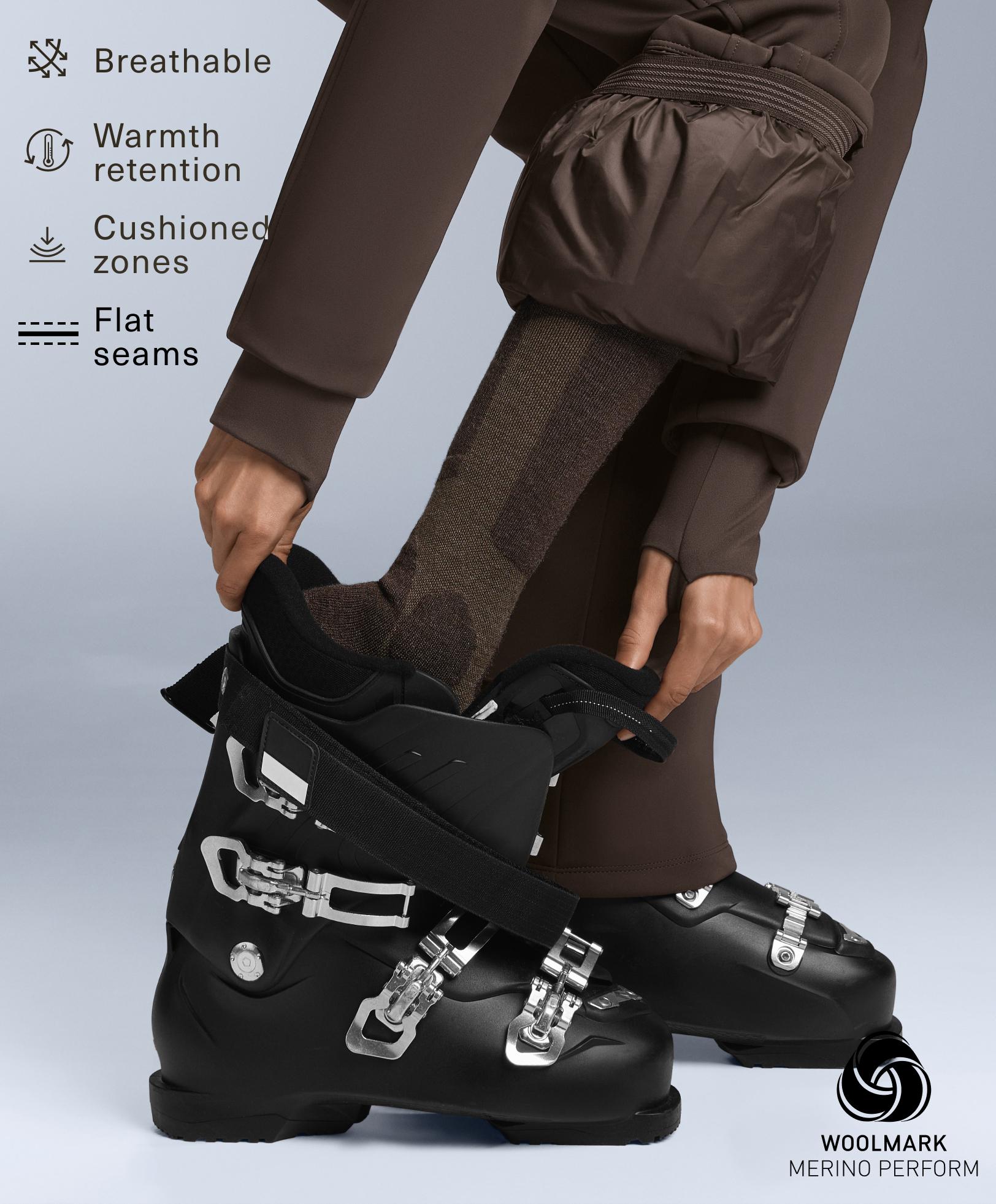 Chaussettes hautes de ski en mélange de laine WOOLMARK® Chaussettes hautes de ski en mélange de laine WOOLMARK®
