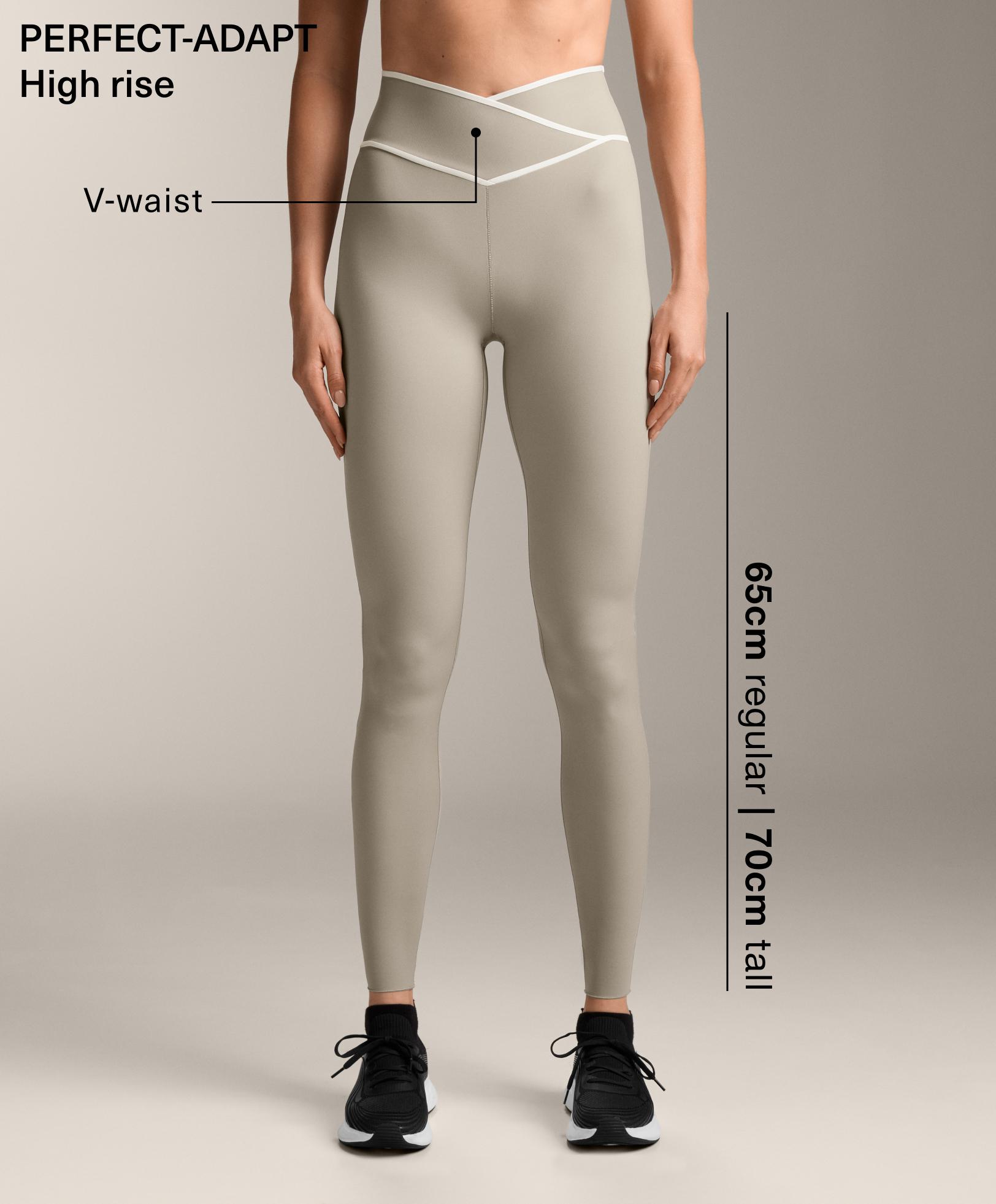 טייץ עד הקרסול Perfect-adapt מותניים מוצלבים בגזרת V טייץ עד הקרסול Perfect-adapt מותניים מוצלבים בגזרת V