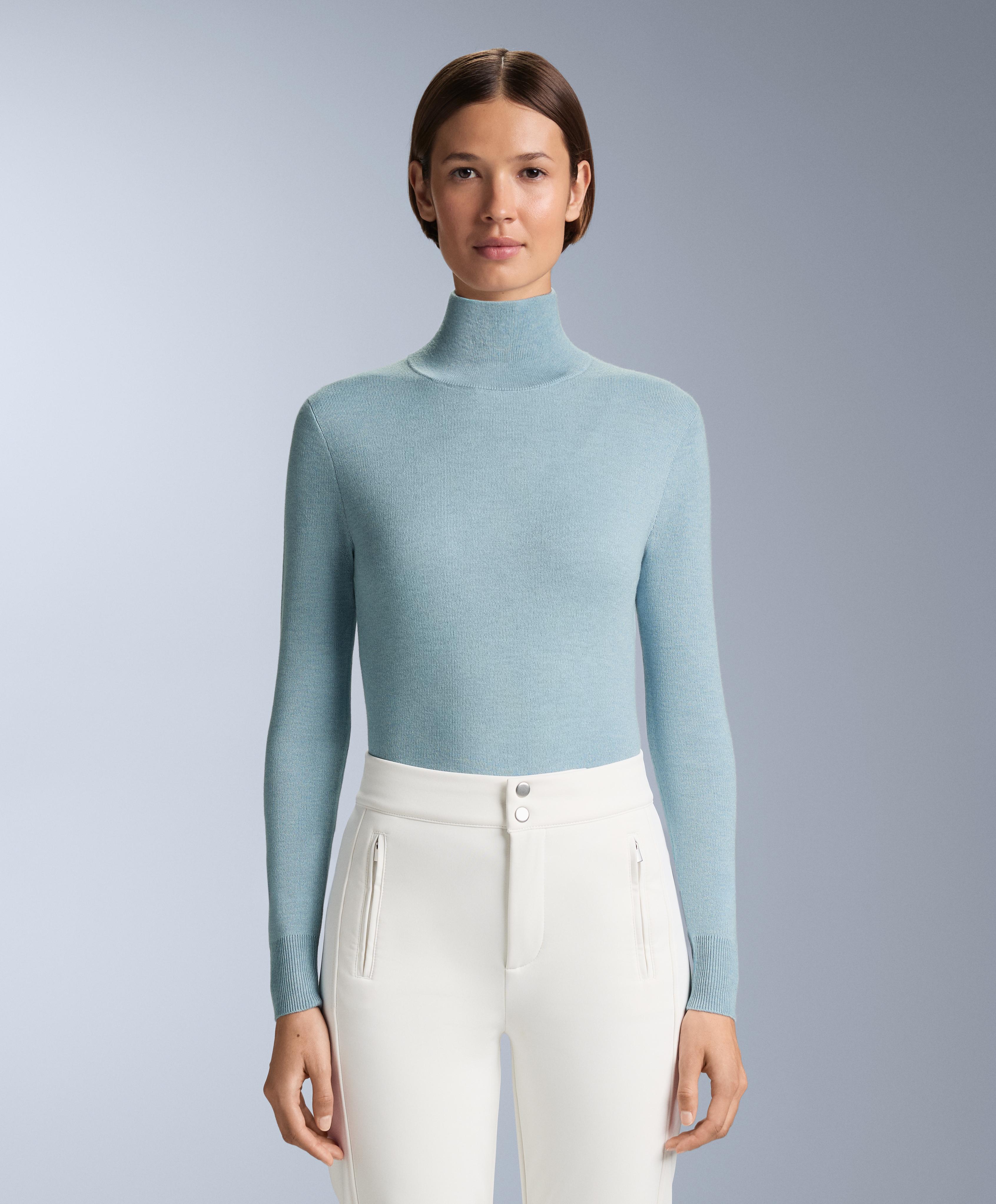 10% cashmere thermal base layer T-shirt