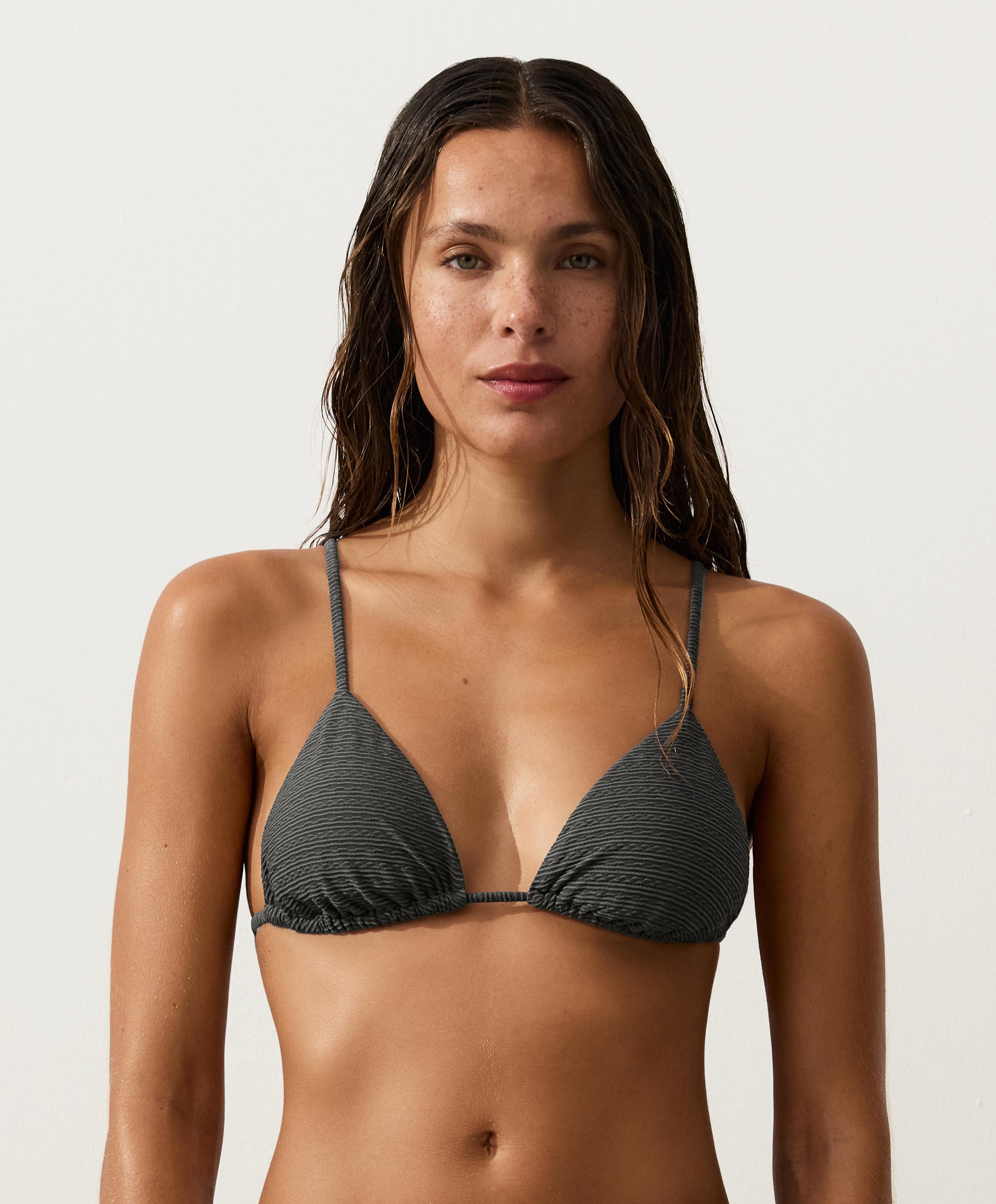 Μπικίνι τριγωνικό ζακάρ ντελαβέ