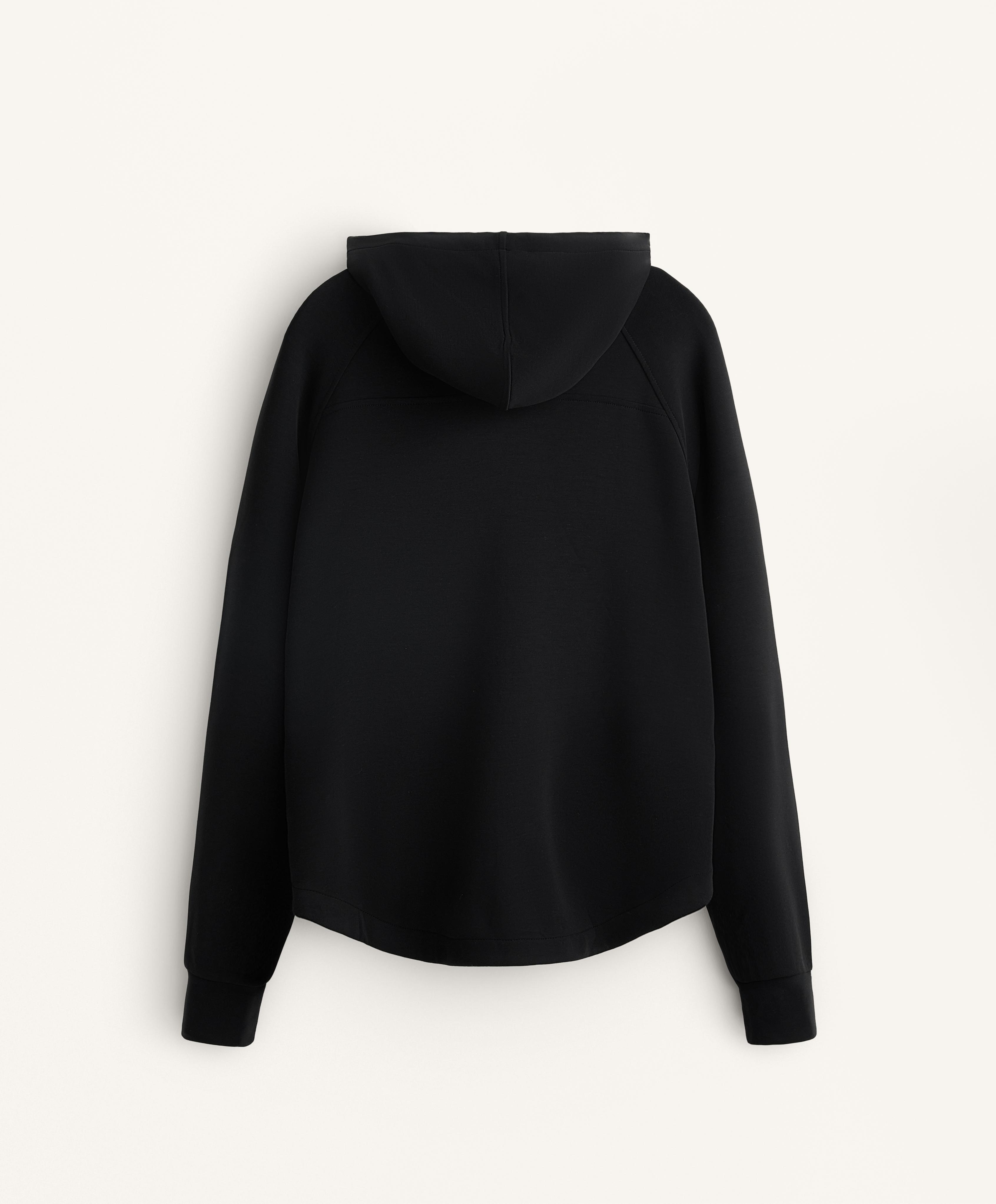 Kapuzenstrickjacke mit Modal
