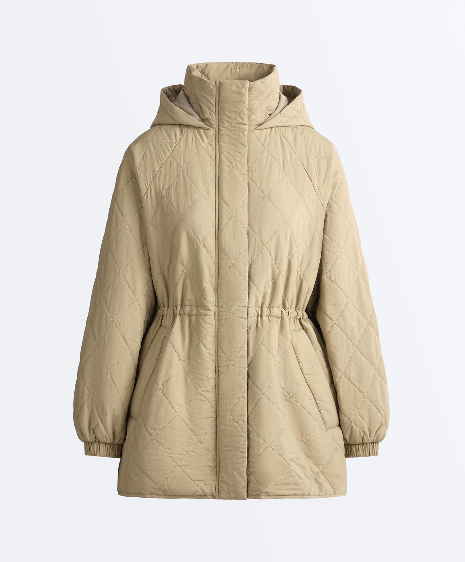 FELLEX® AEROGEL padded jacket — GREEN BEIGE
