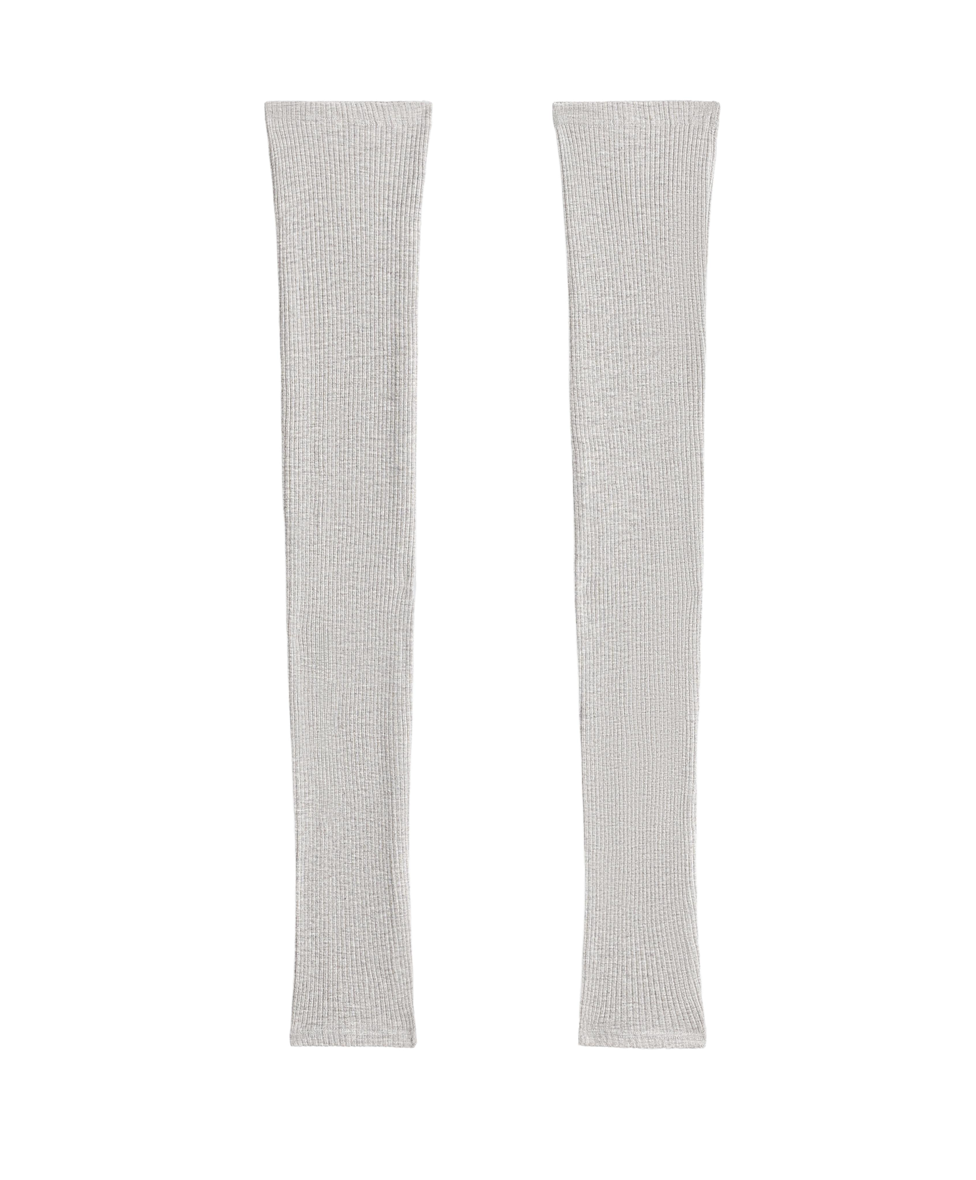 Modal blend legwarmers — PALE GREY MELANGE