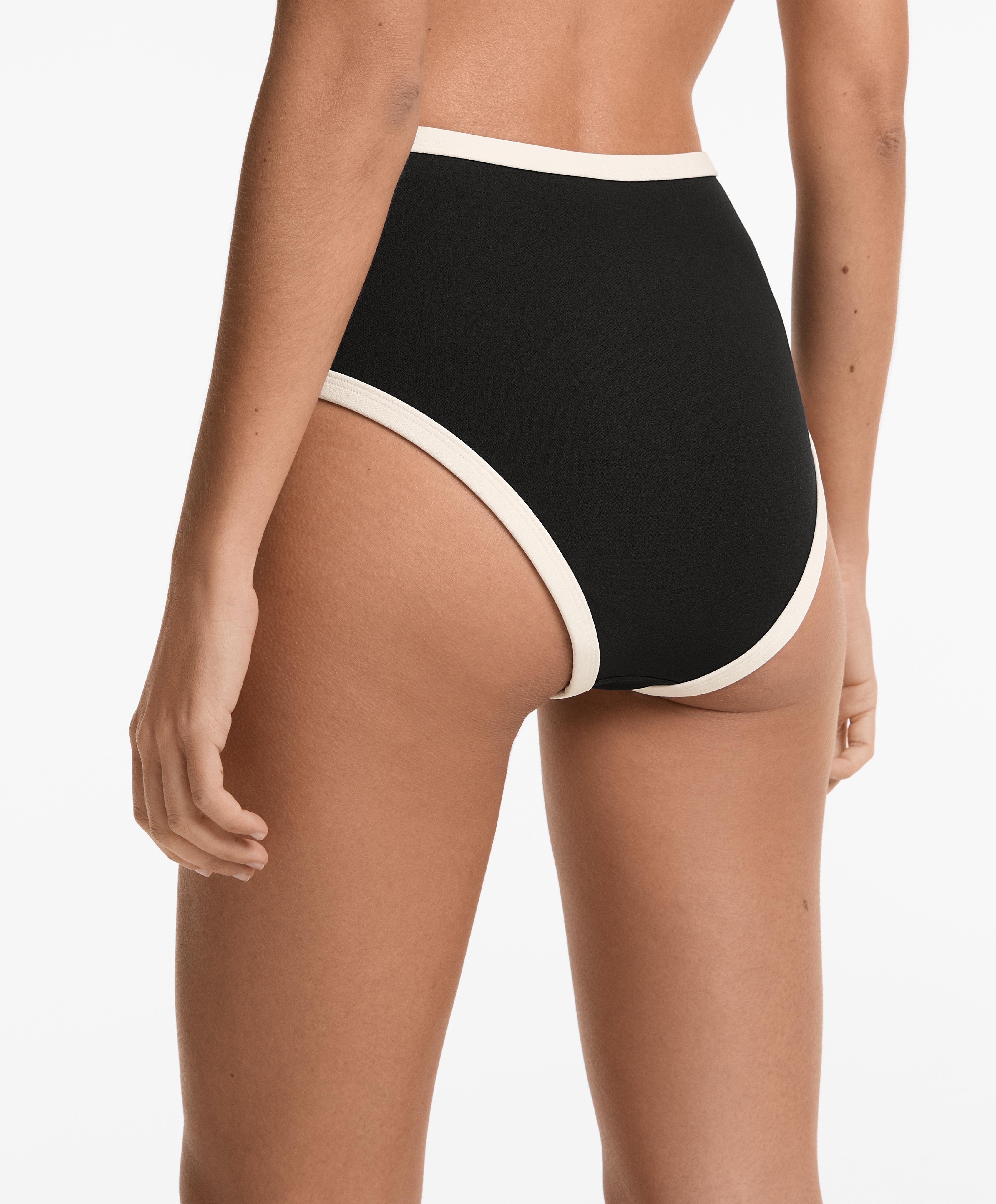 Bikini braga alta vivos contraste - Rebajas Bikini braga alta vivos contraste - Rebajas