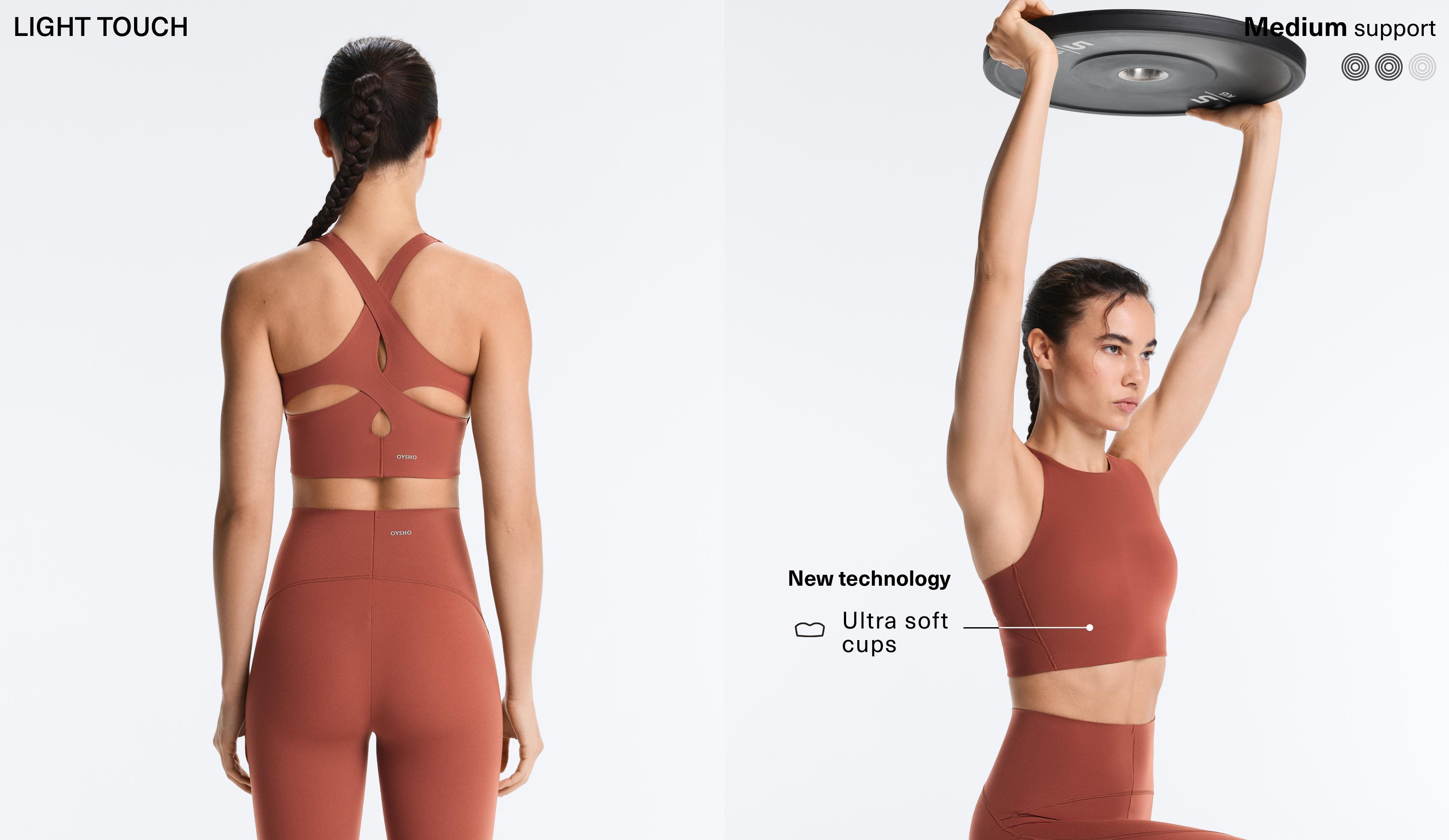 Tank top Light Touch s prekríženými ramienkami na chrbte Tank top Light Touch s prekríženými ramienkami na chrbte