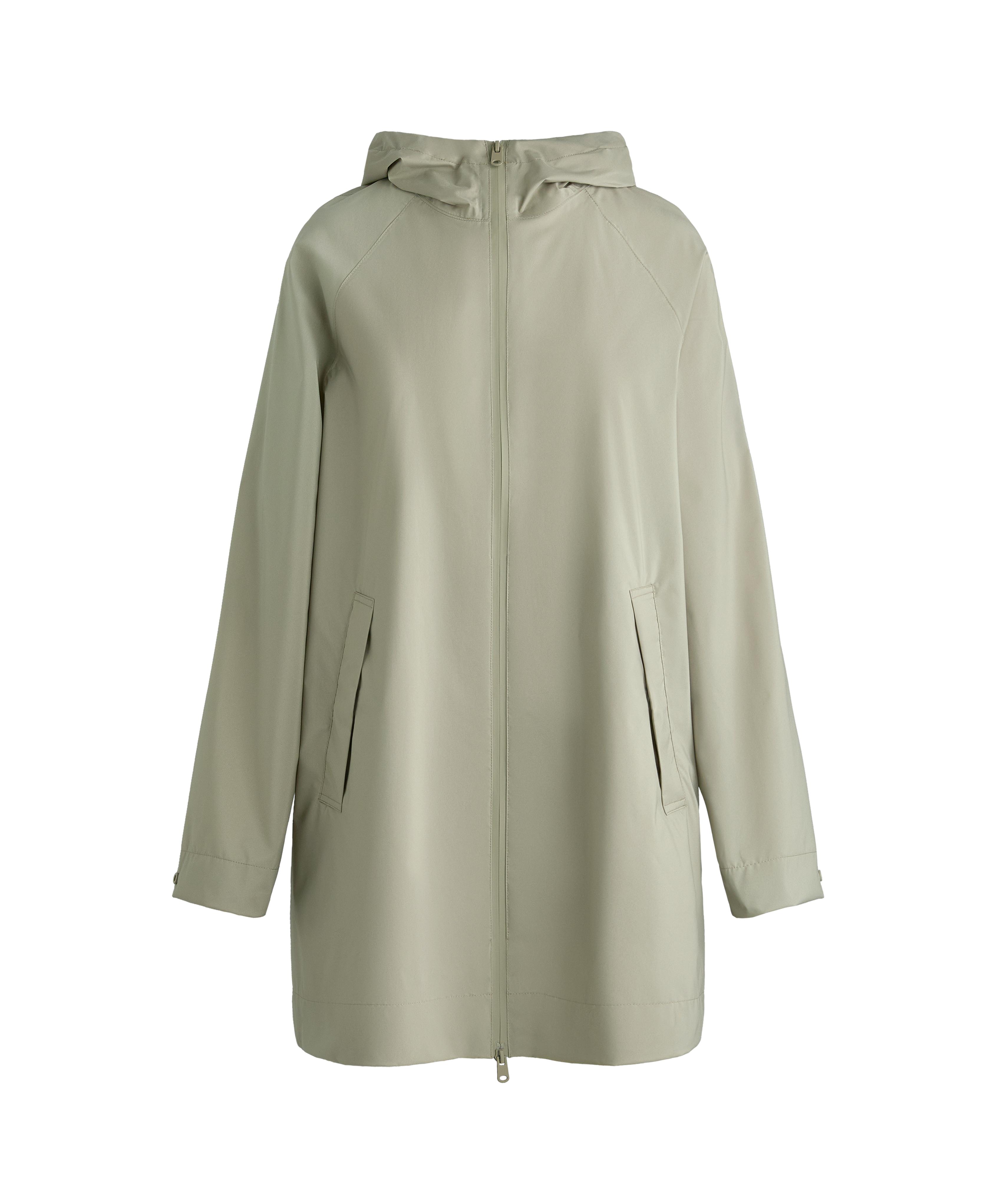 Super extra lightweight 10k waterproof packable long jacket