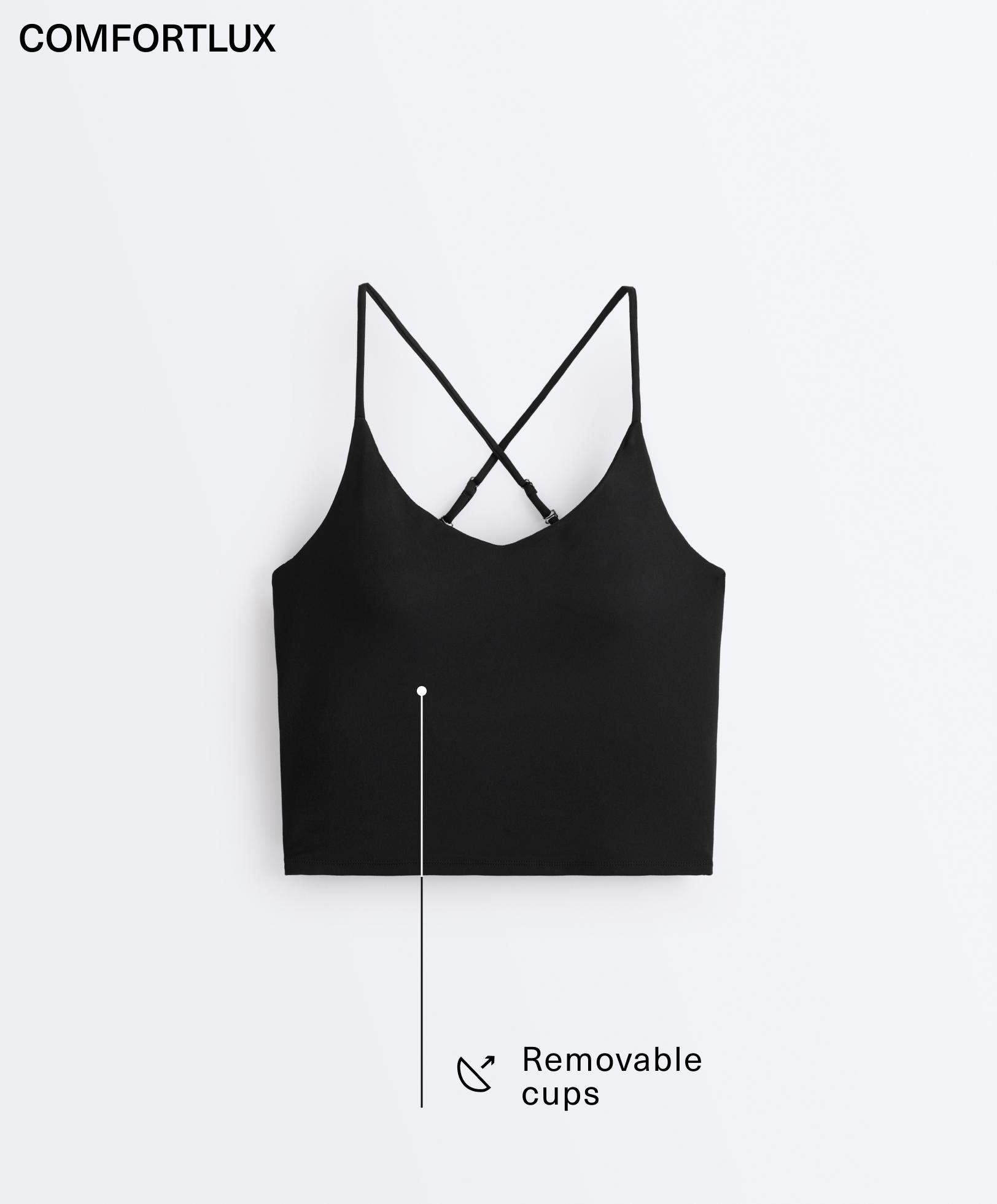Comfortlux tank top with adjustable straps