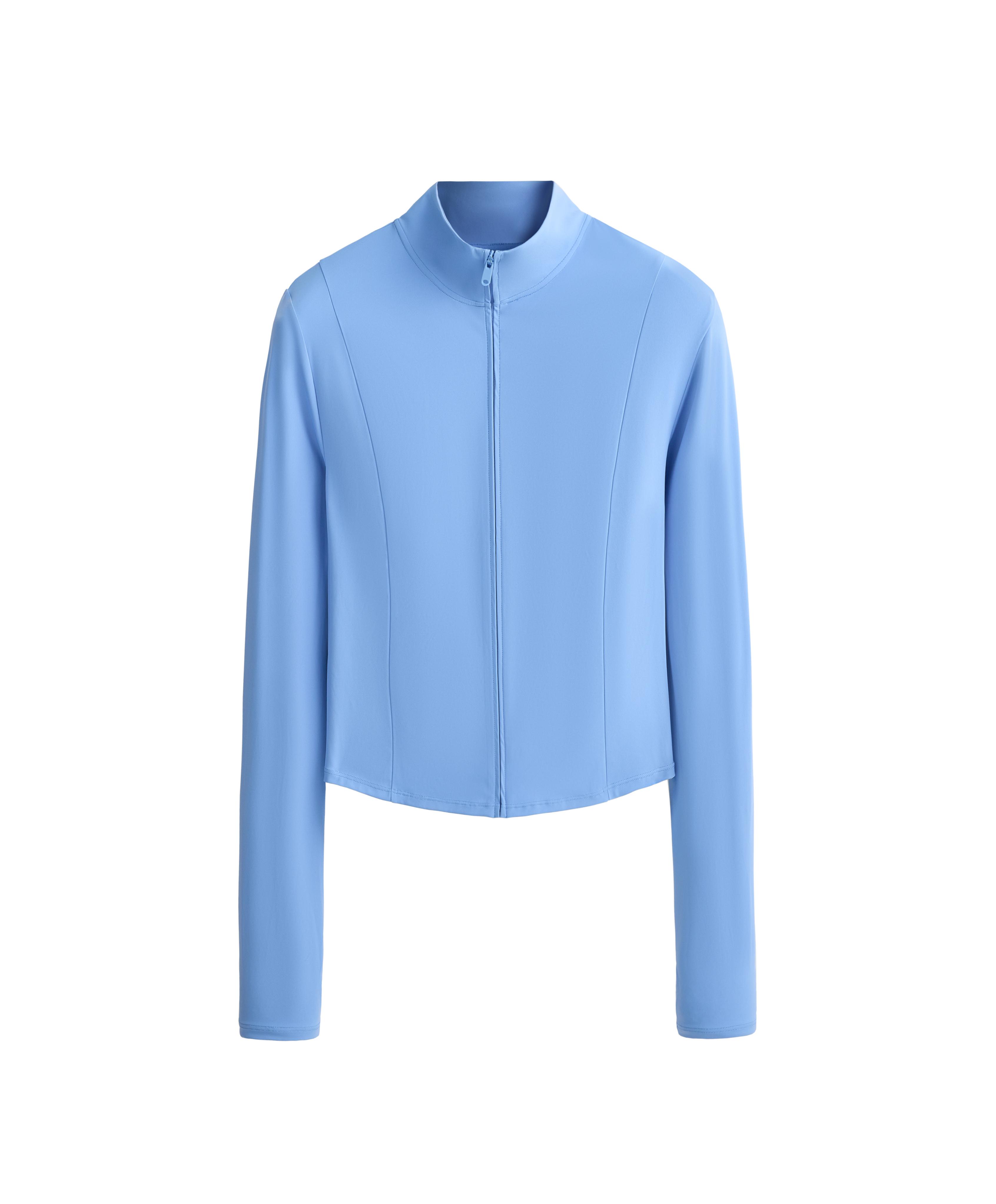 Short Light Touch technical jacket — PALE LAVENDER BLUE