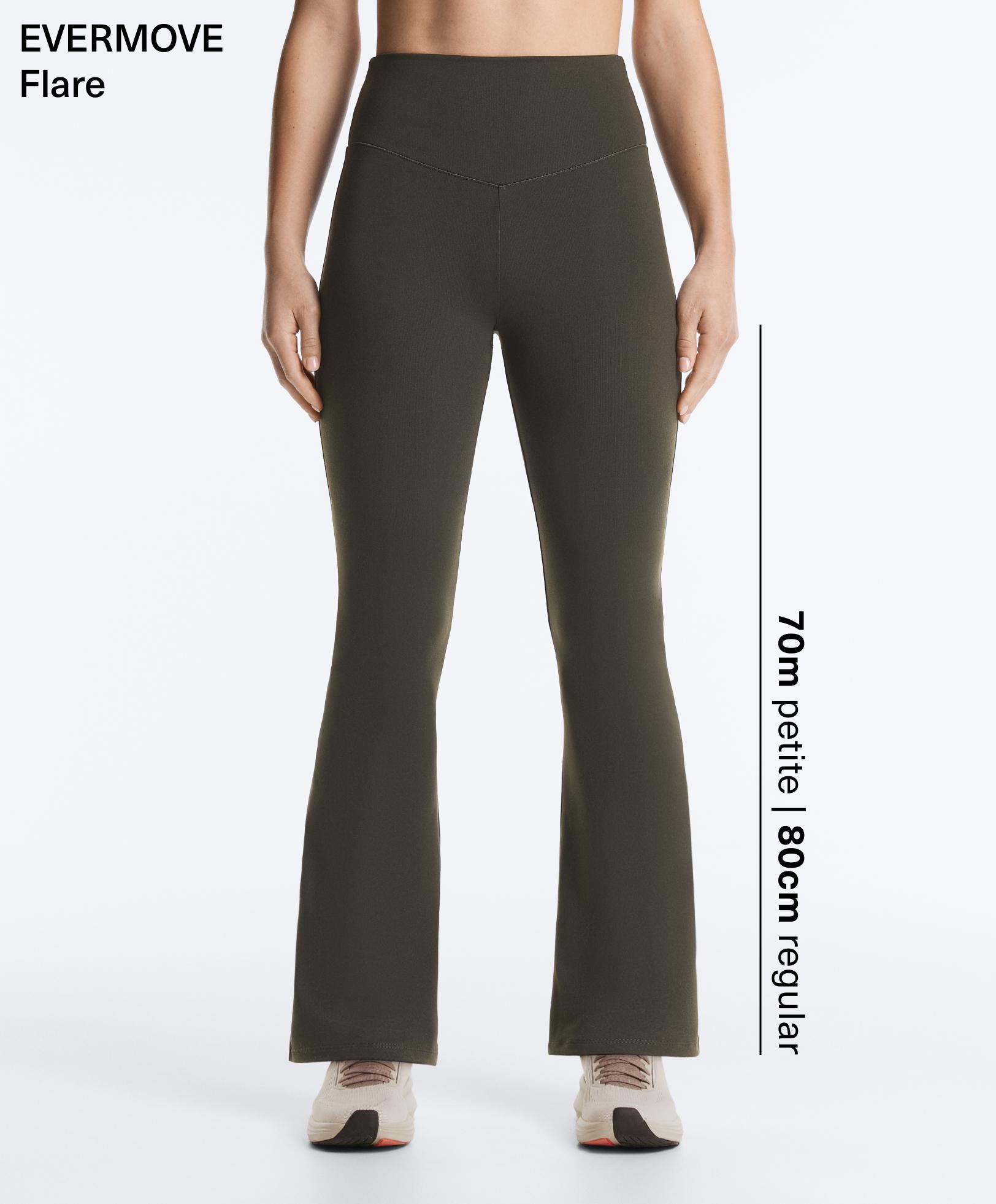 Pantaloni flare high rise Evermove Pantaloni flare high rise Evermove