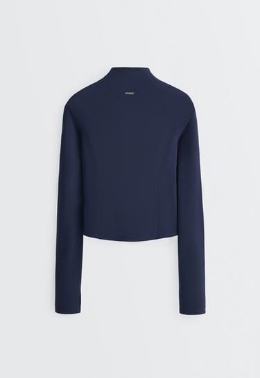 Light warm technical jacket — NAVY BLUE 8