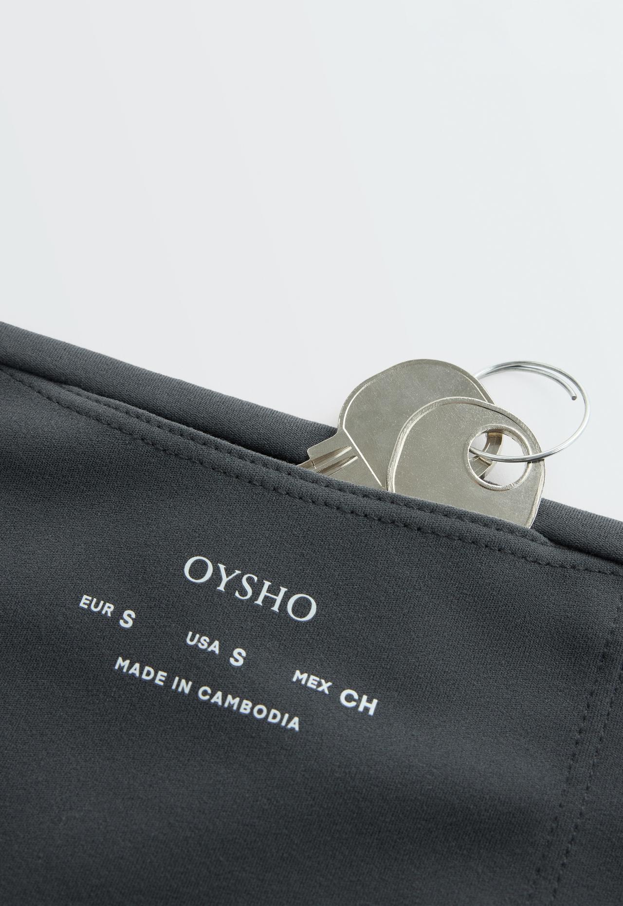 Hot pants high rise Comfortlux 10 cm — STEEL GREY