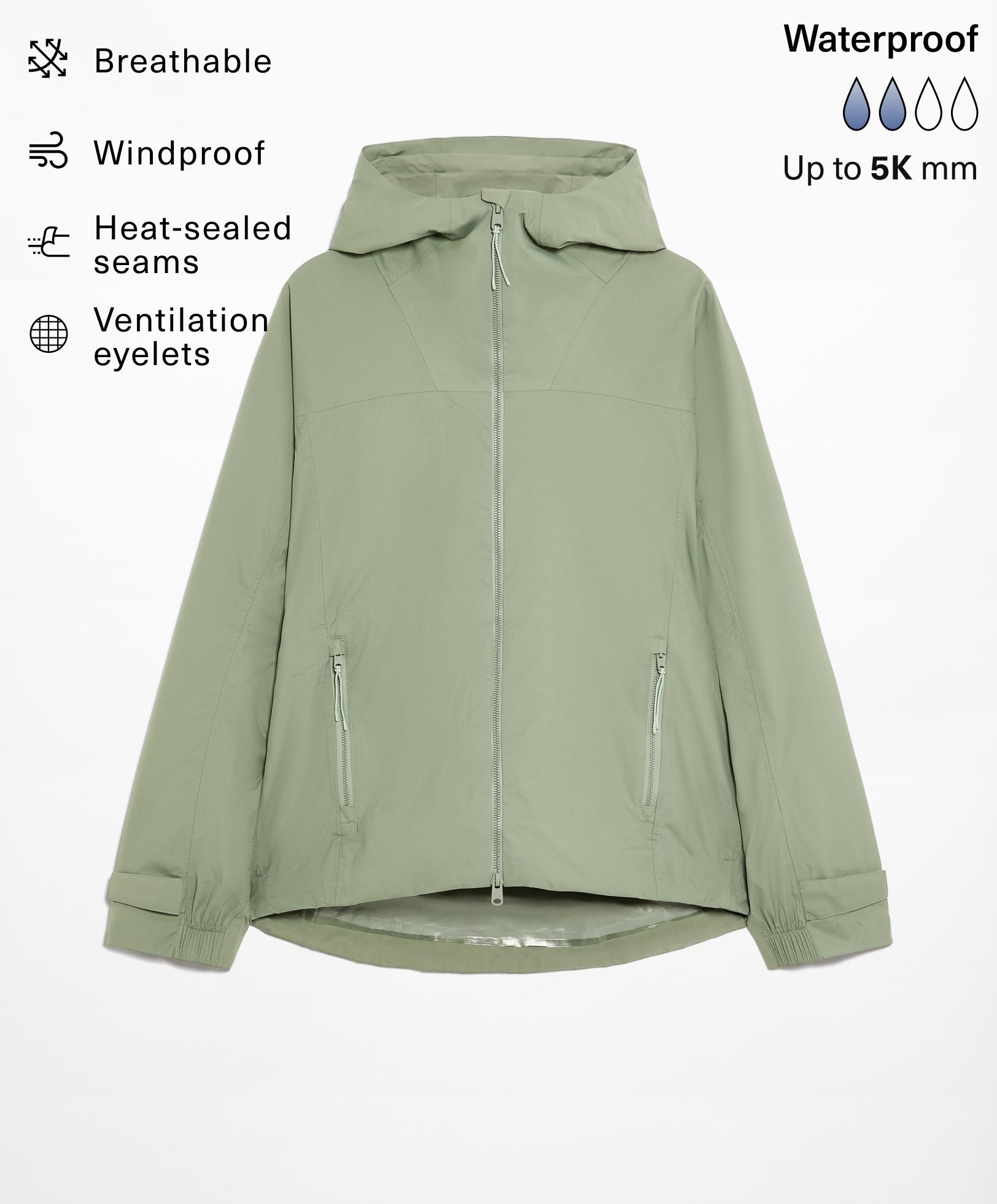 5k waterproof shell jacket