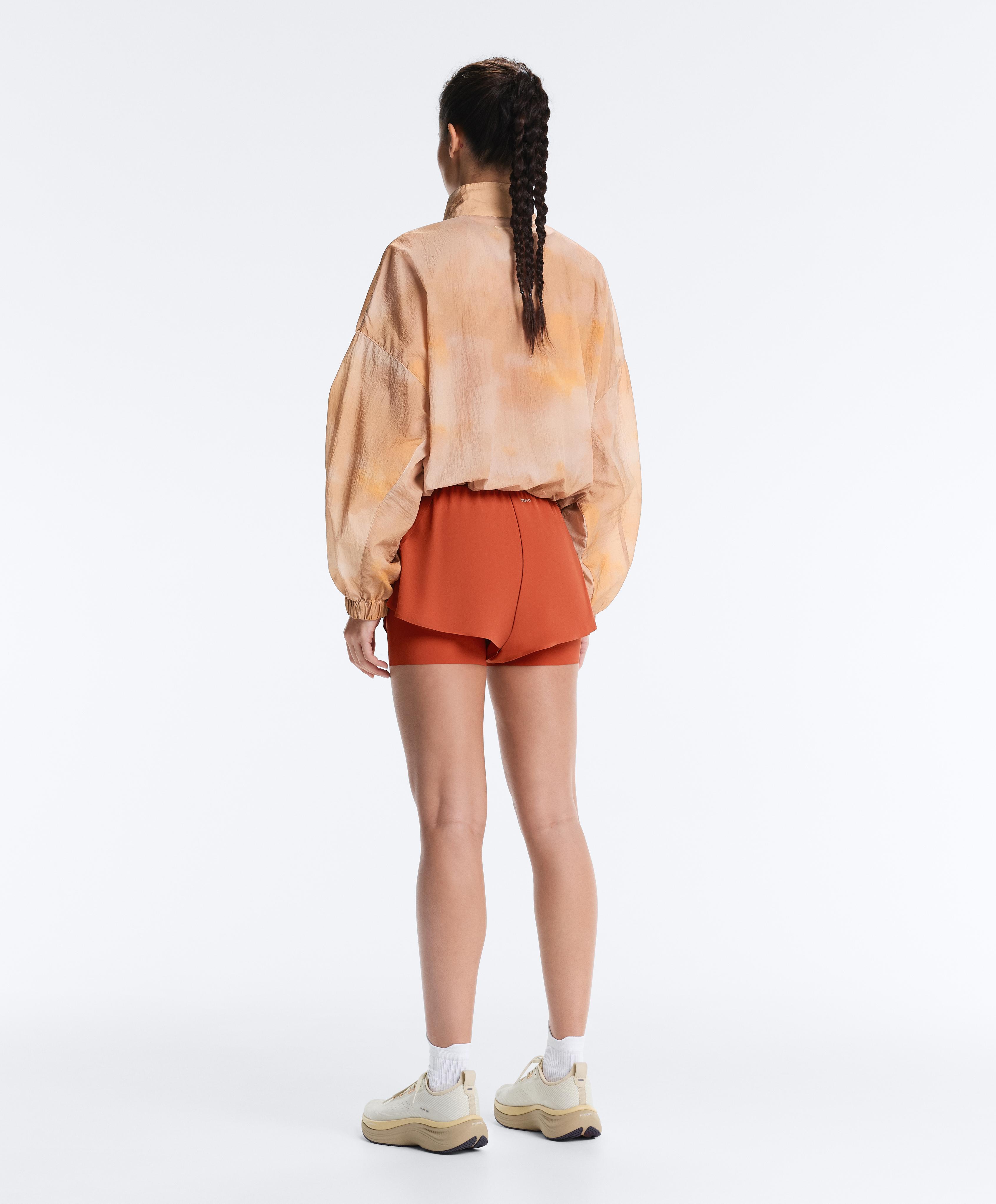 Tie-dye print track jacket — NUDE