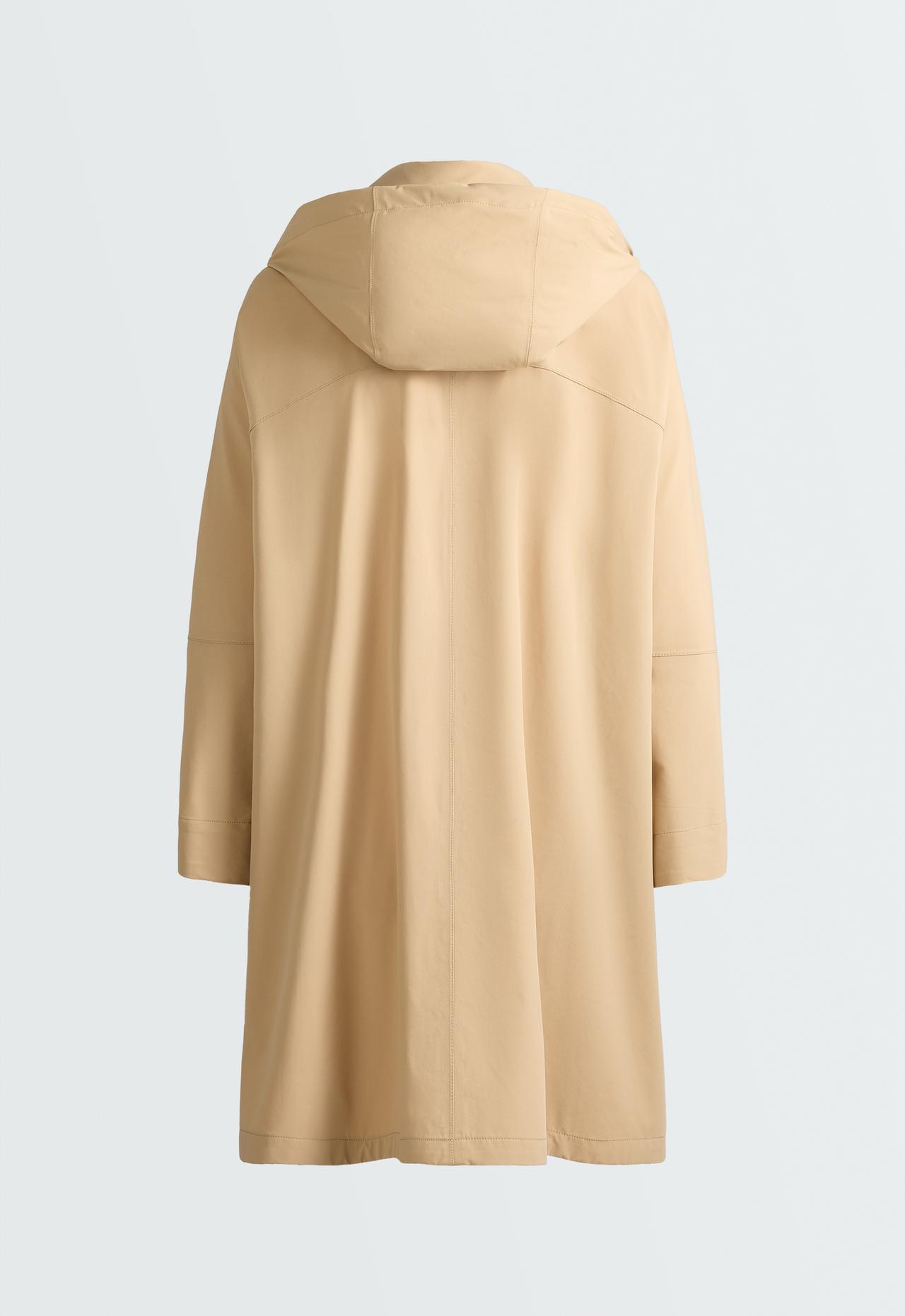 Extra lightweight 10k waterproof short cape — CAMEL