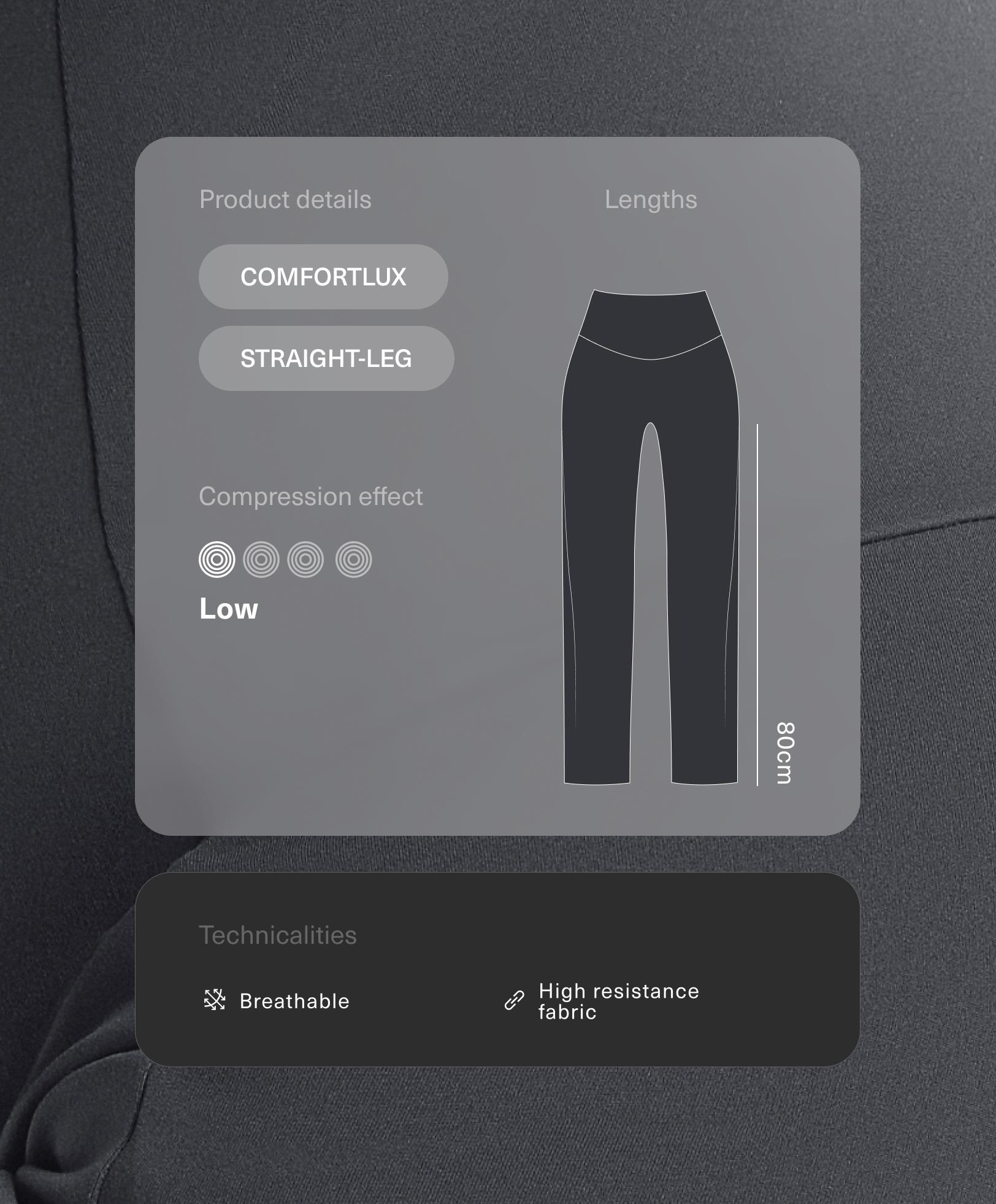 Comfortlux rasedate sirge säärega püksid Comfortlux rasedate sirge säärega püksid