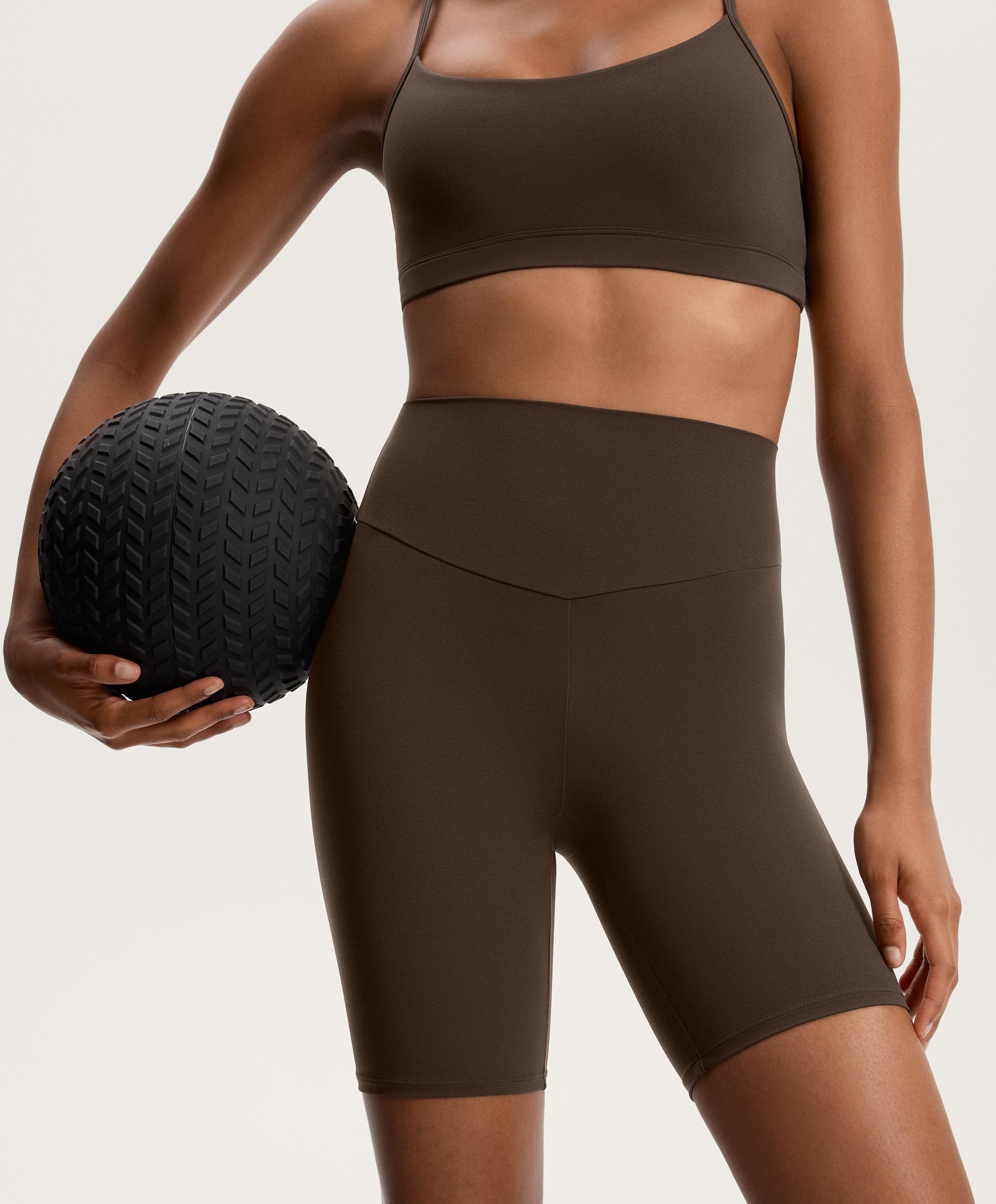 Comfortlux high-rise 20cm biker leggings