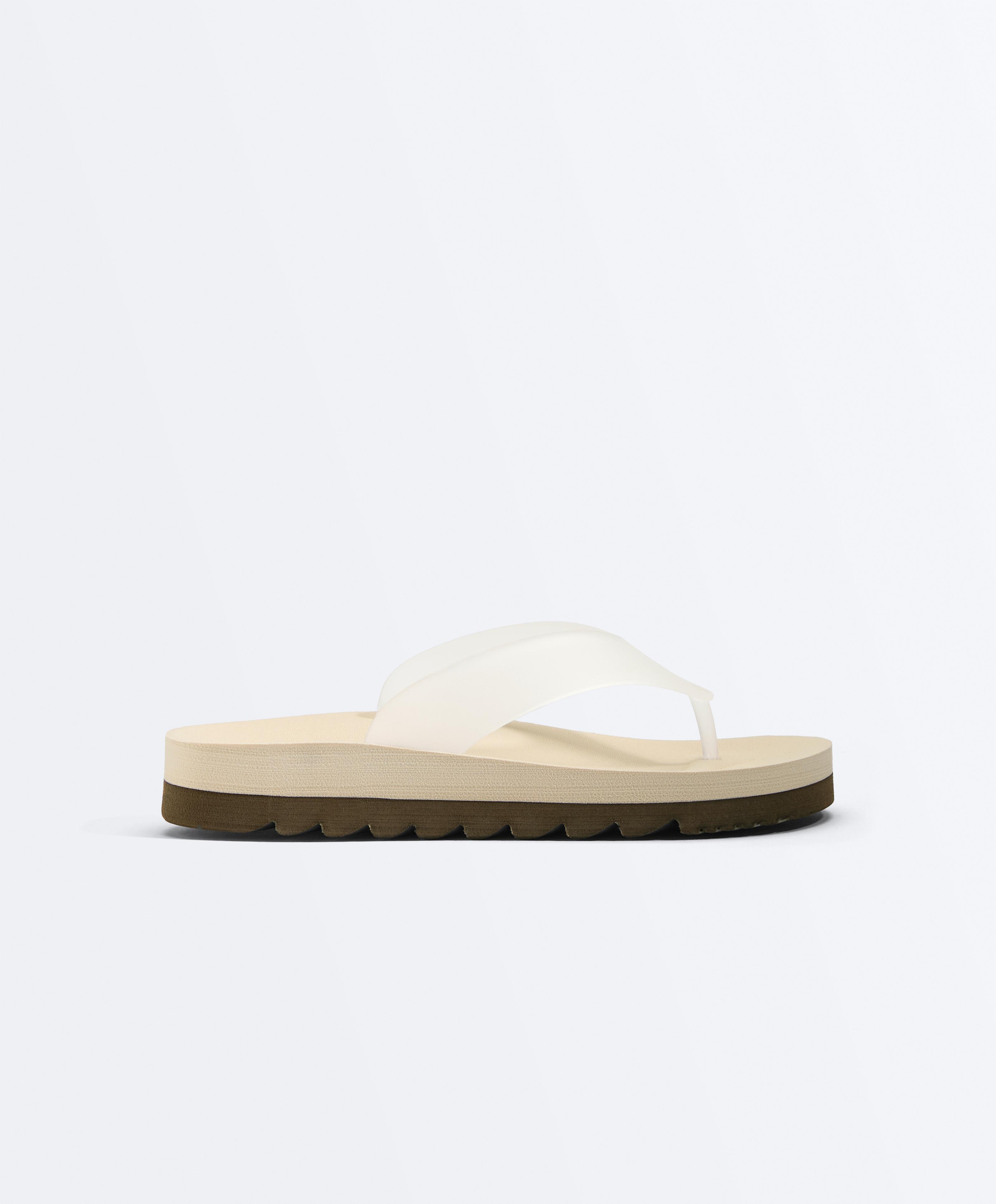 Platform beach sandals